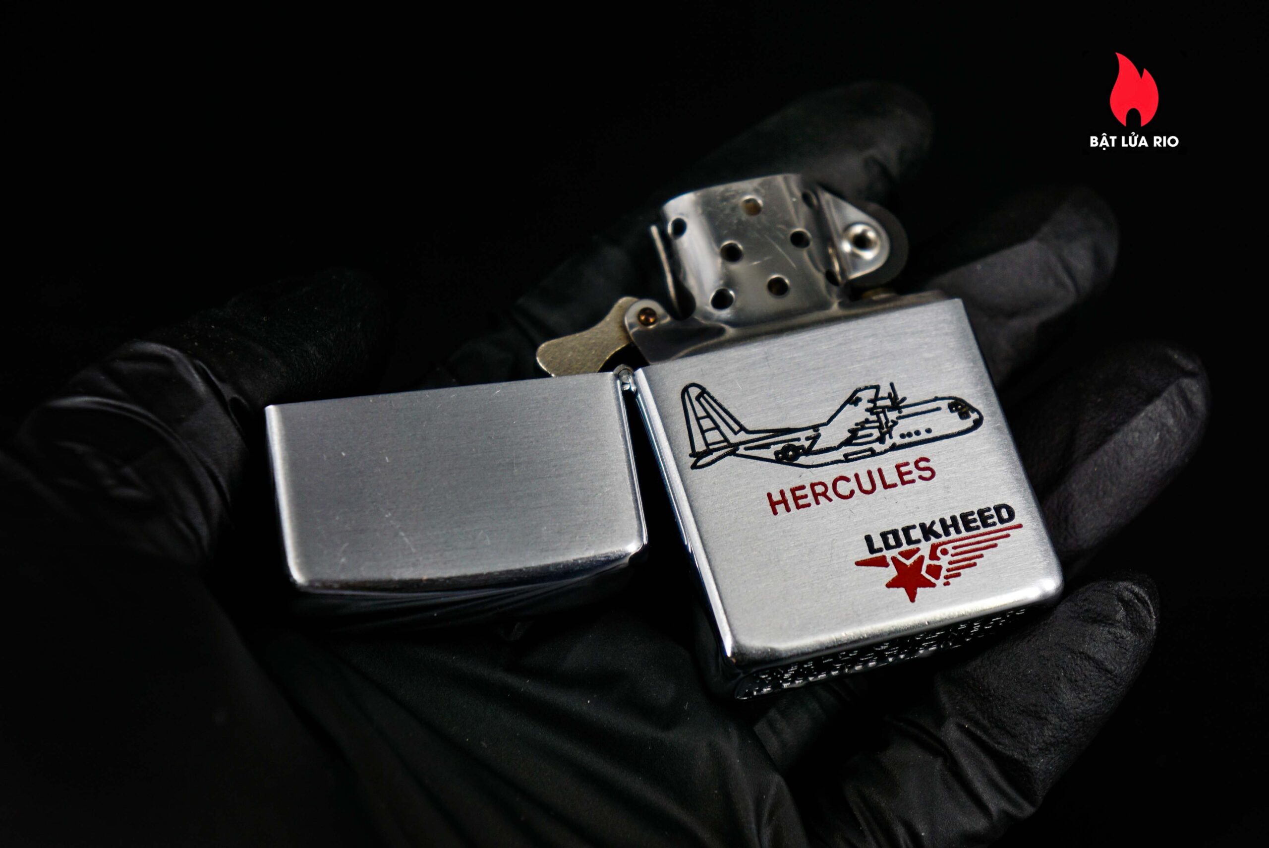 Zippo Xưa 1954 – Hercules Lockheed 9