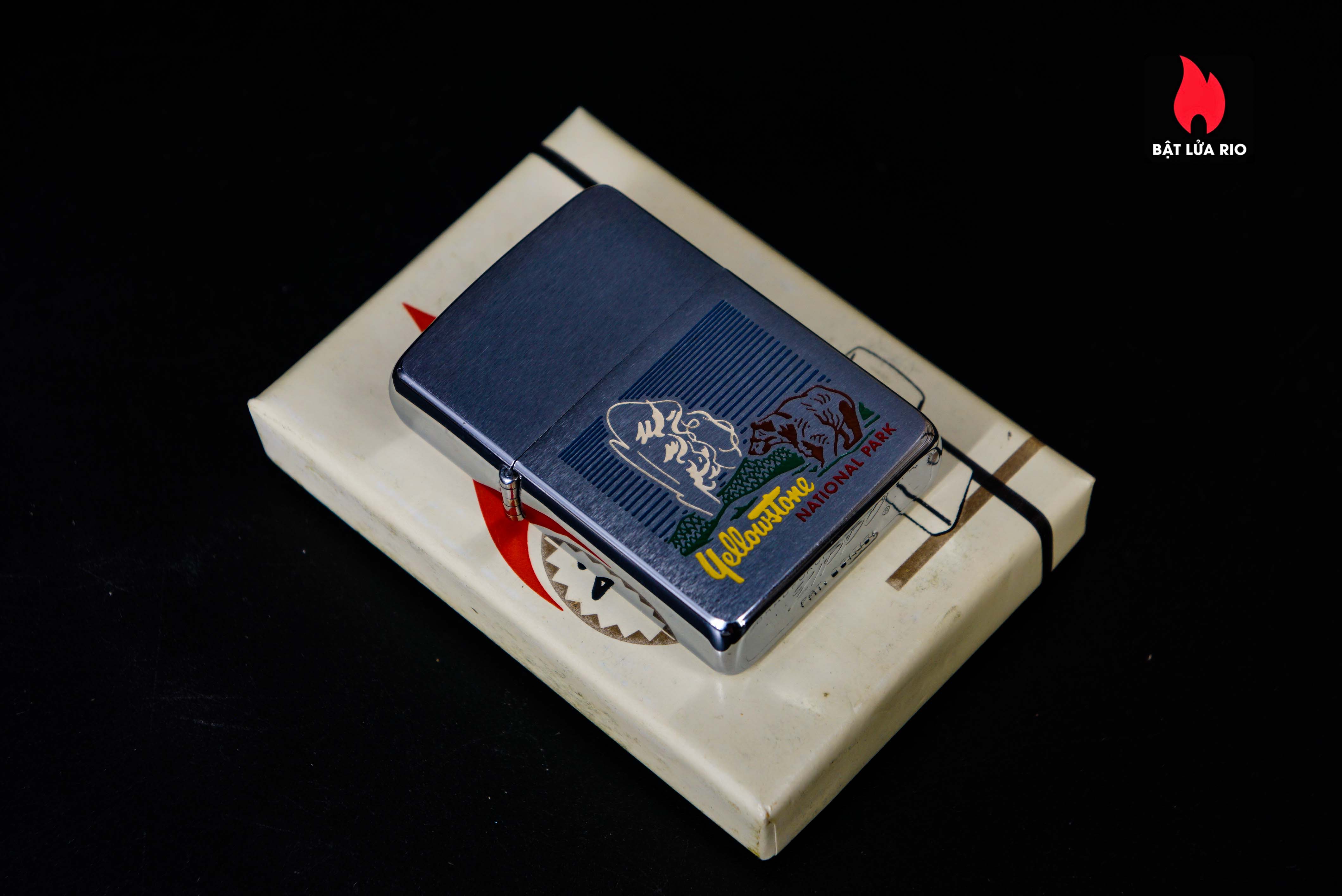 Zippo Xưa 1961 – Yellowstone National Parks 1