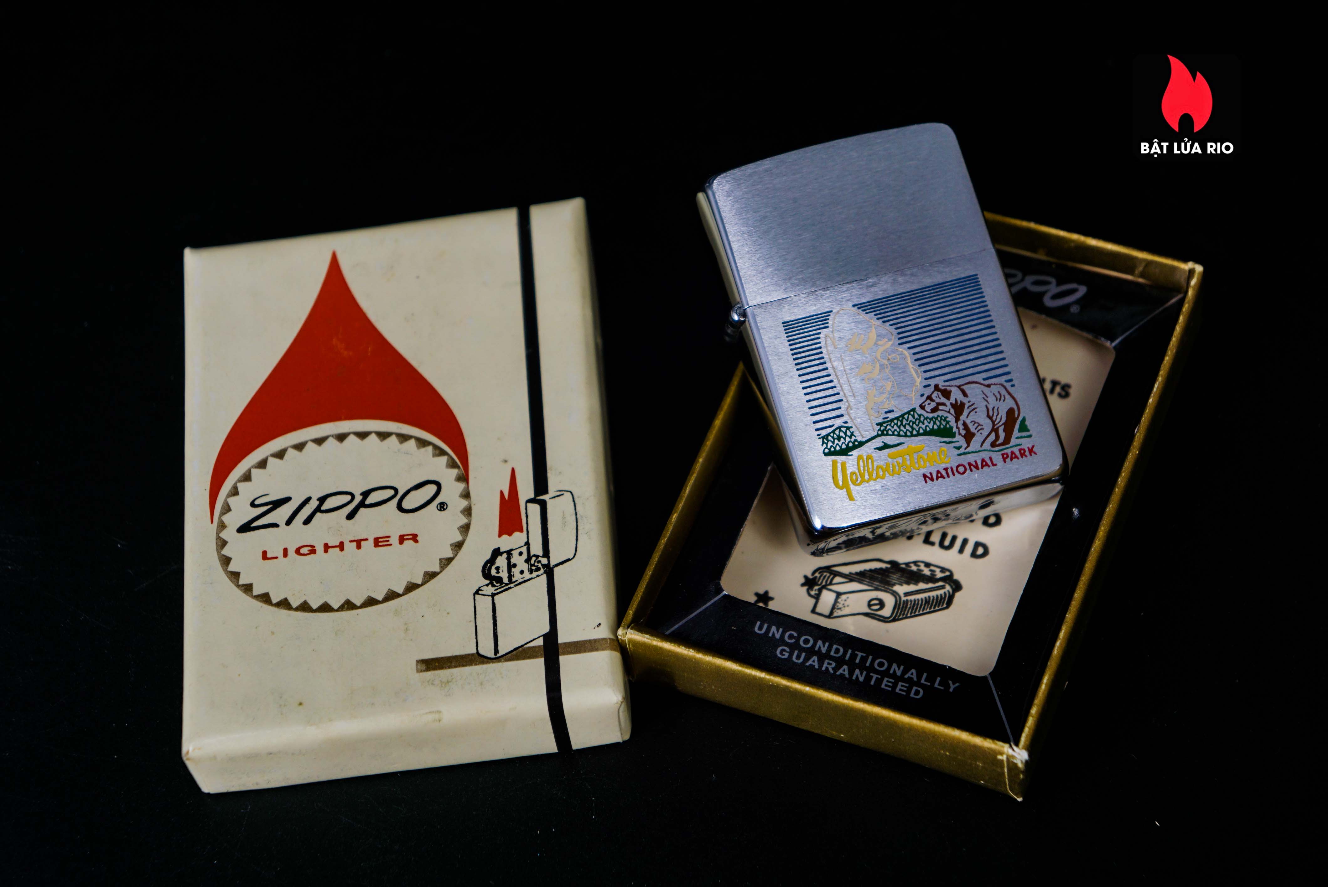 Zippo Xưa 1961 – Yellowstone National Parks 5