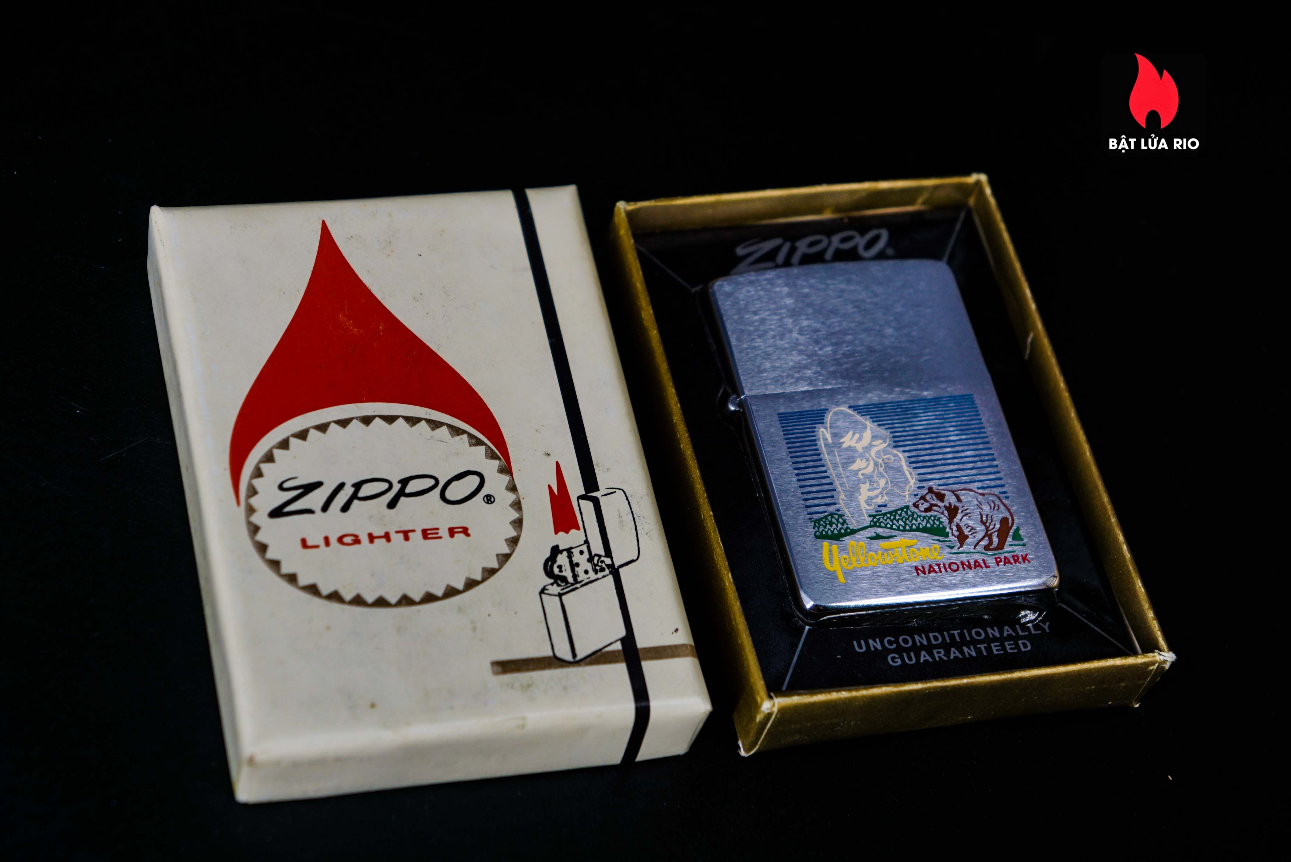 Zippo Xưa 1961 – Yellowstone National Parks 6