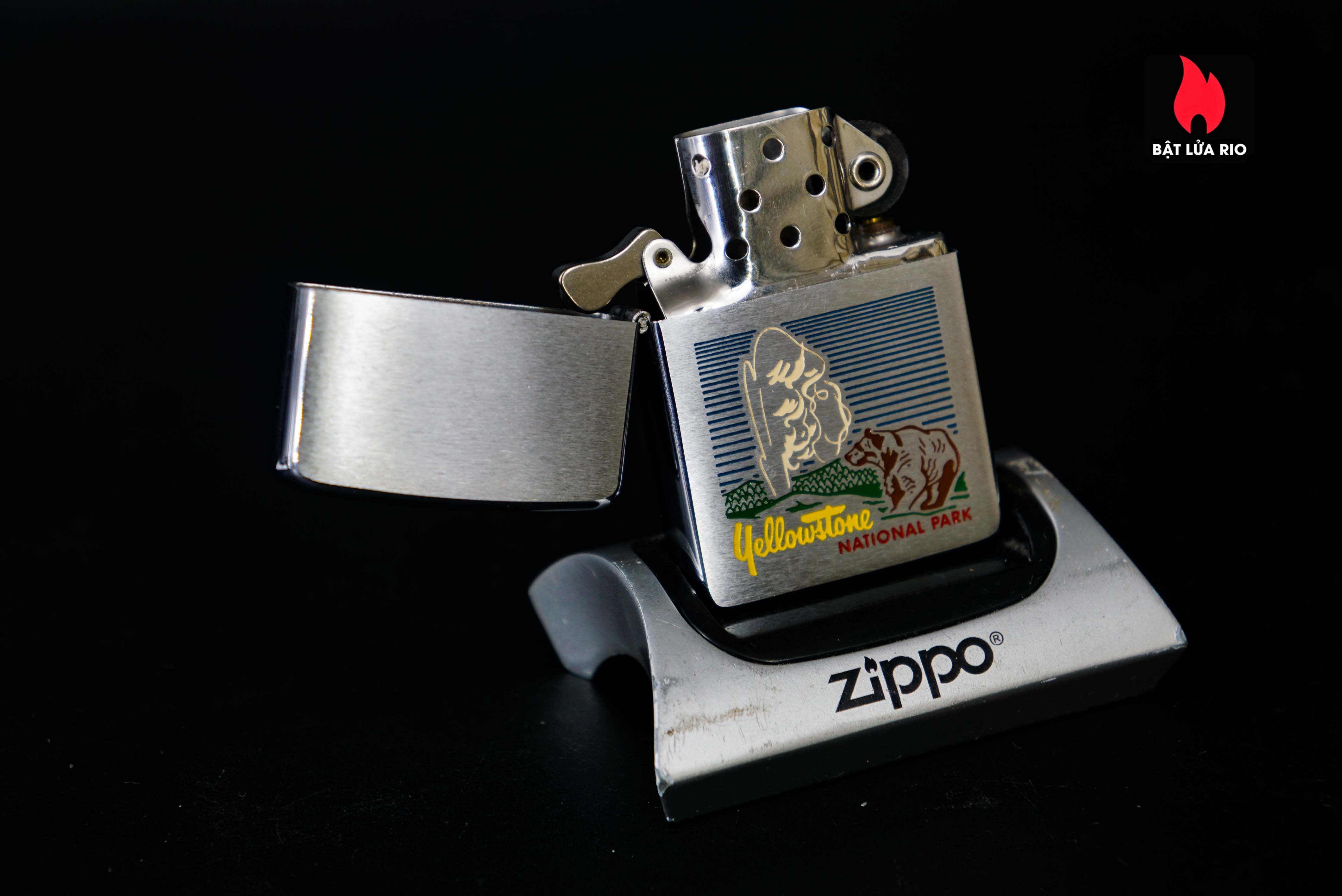 Zippo Xưa 1961 – Yellowstone National Parks 8