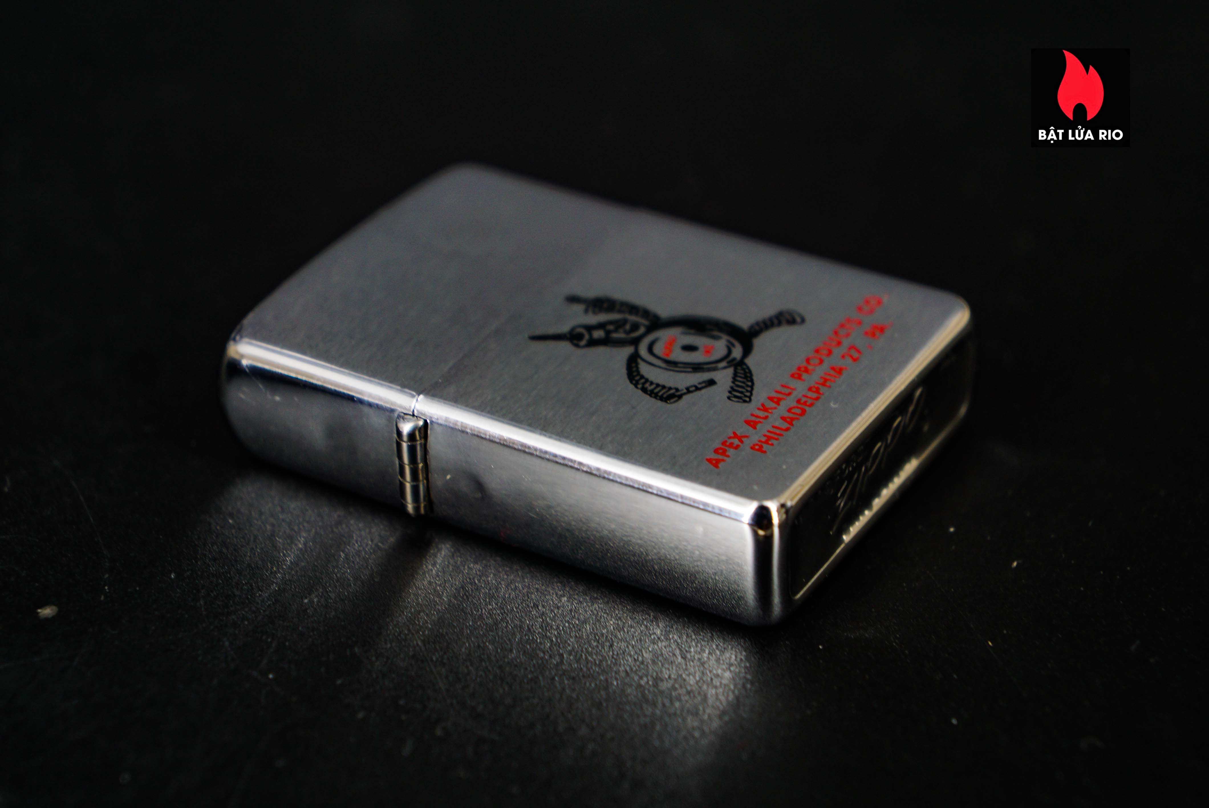 Zippo Xưa 1962 – Apex Alkali Products 1
