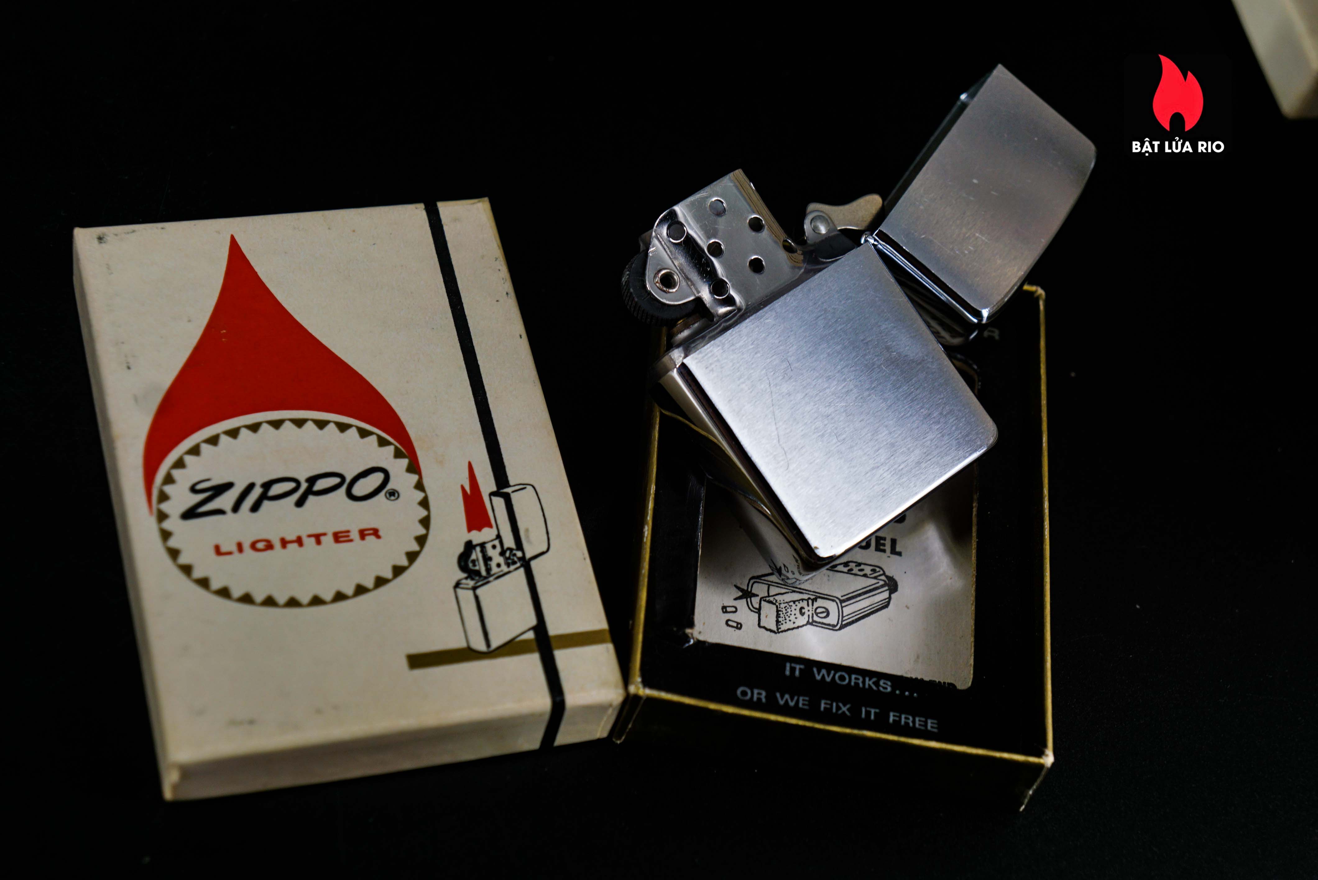 Zippo Xưa 1962 – Apex Alkali Products 10