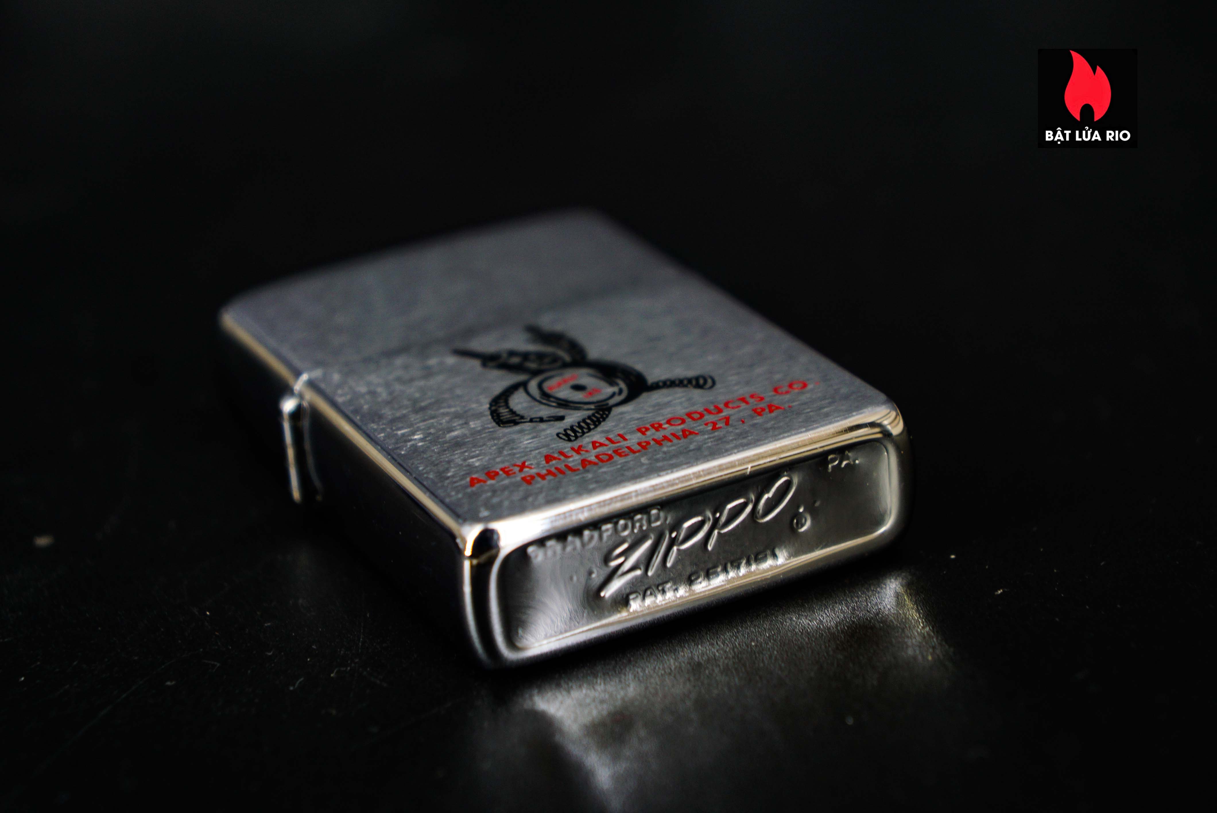 Zippo Xưa 1962 – Apex Alkali Products 3