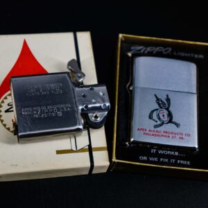 Zippo Xưa 1962 – Apex Alkali Products 7