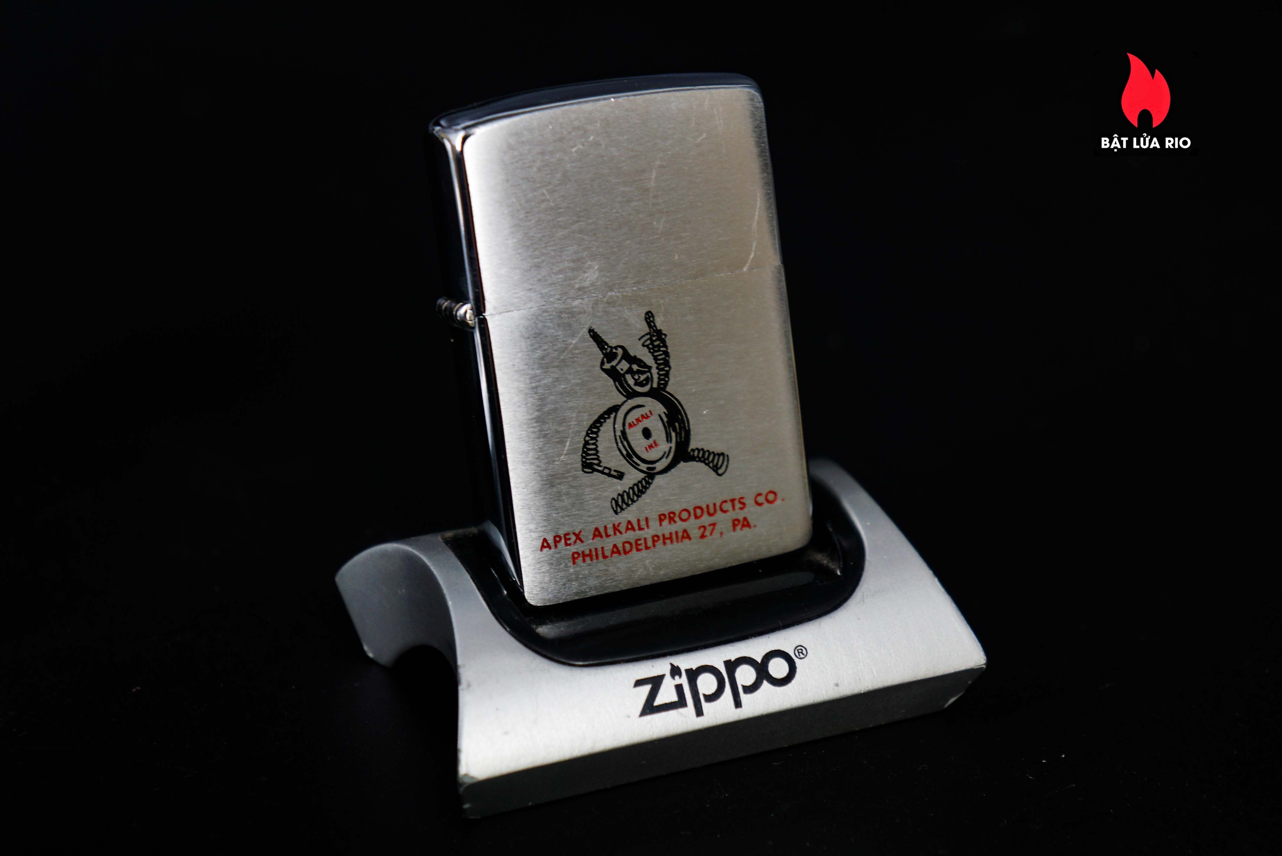 Zippo Xưa 1962 – Apex Alkali Products