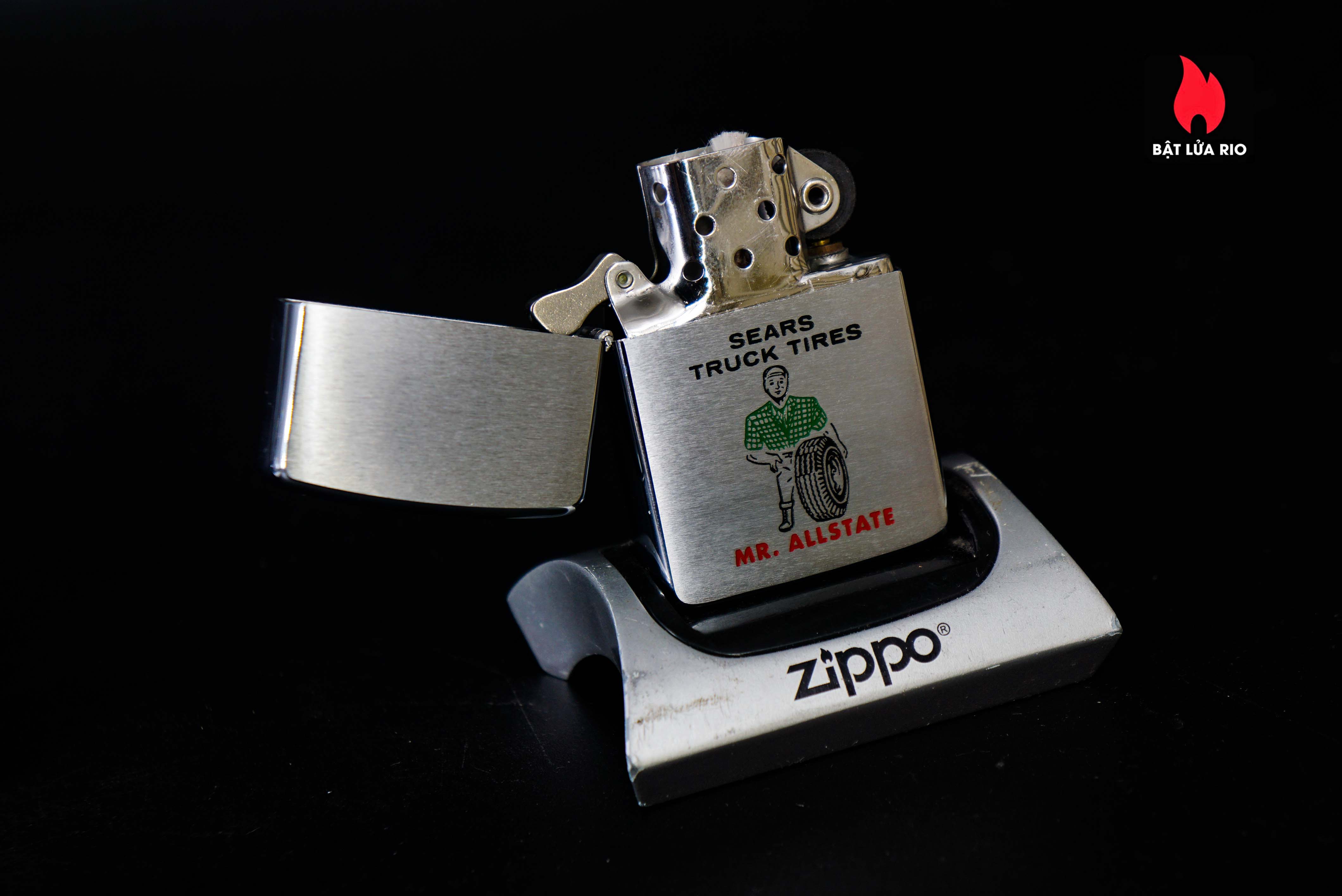 Zippo Xưa 1962 – Sears Truck Tires – Mr. Allstate 2