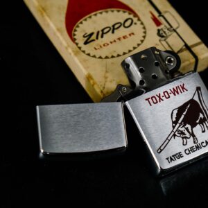 Zippo Xưa 1962 – Tox-O-Wik – Tatge Chemical 2