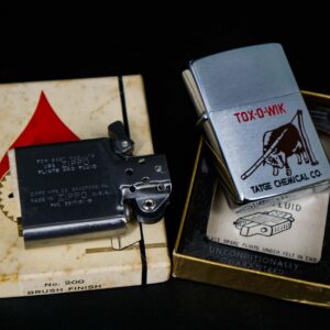Zippo Xưa 1962 – Tox-O-Wik – Tatge Chemical 4