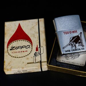 Zippo Xưa 1962 – Tox-O-Wik – Tatge Chemical 6