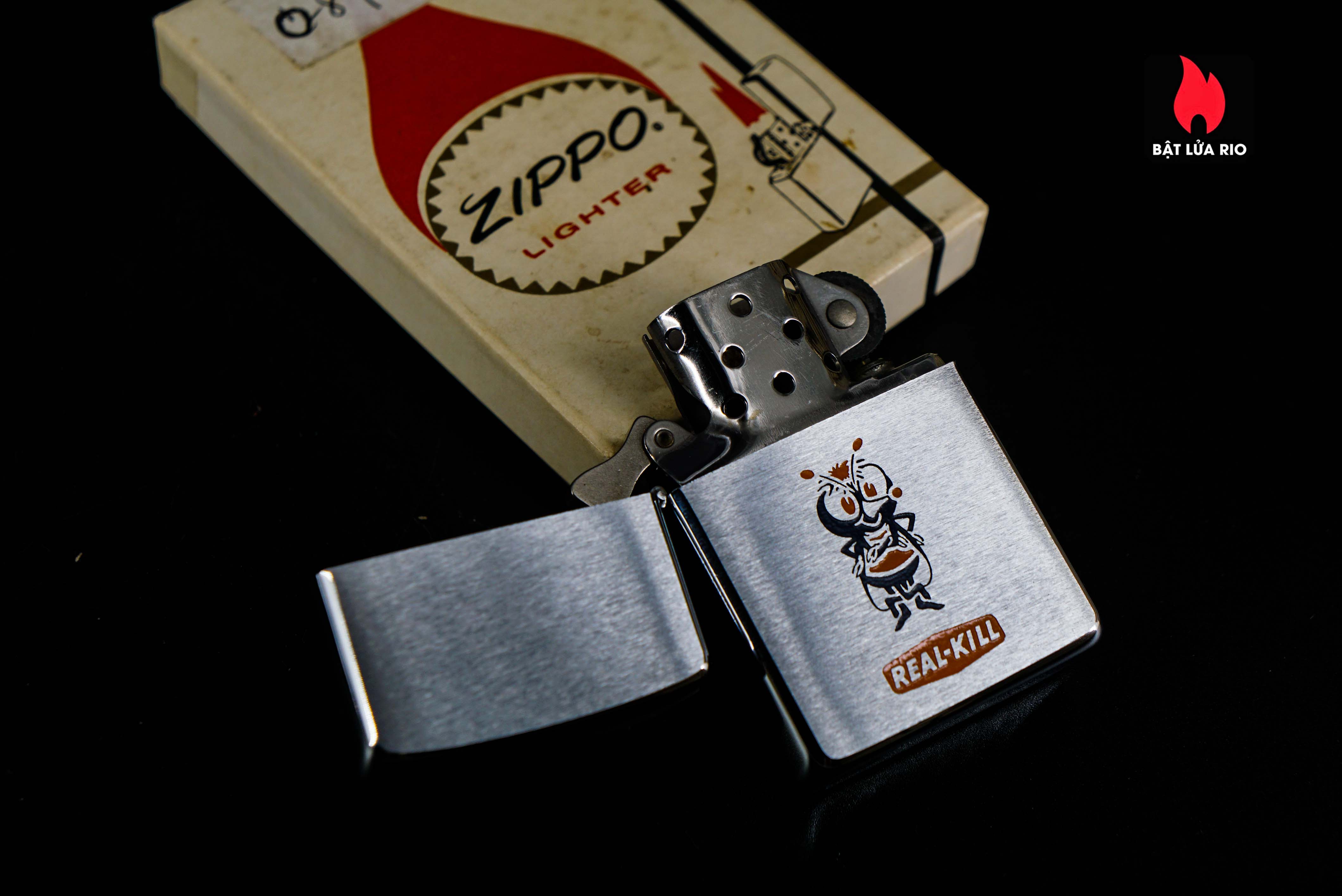 Zippo Xưa 1964 – Bee Of Real-Kill 26 Zippo Xưa 1964 – Bee Of Real-Kill 3