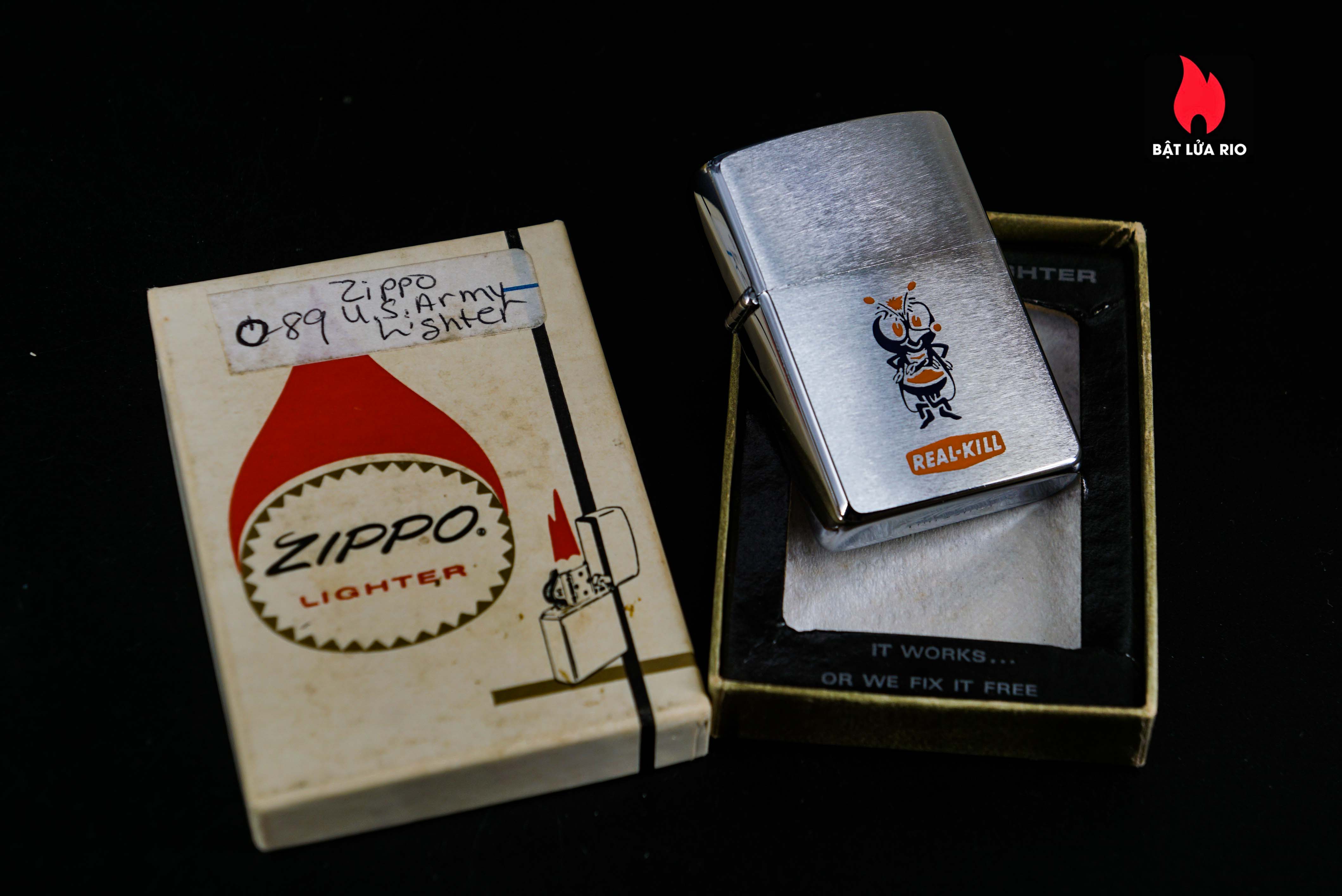 Zippo Xưa 1964 – Bee Of Real-Kill 21 Zippo Xưa 1964 – Bee Of Real-Kill 8