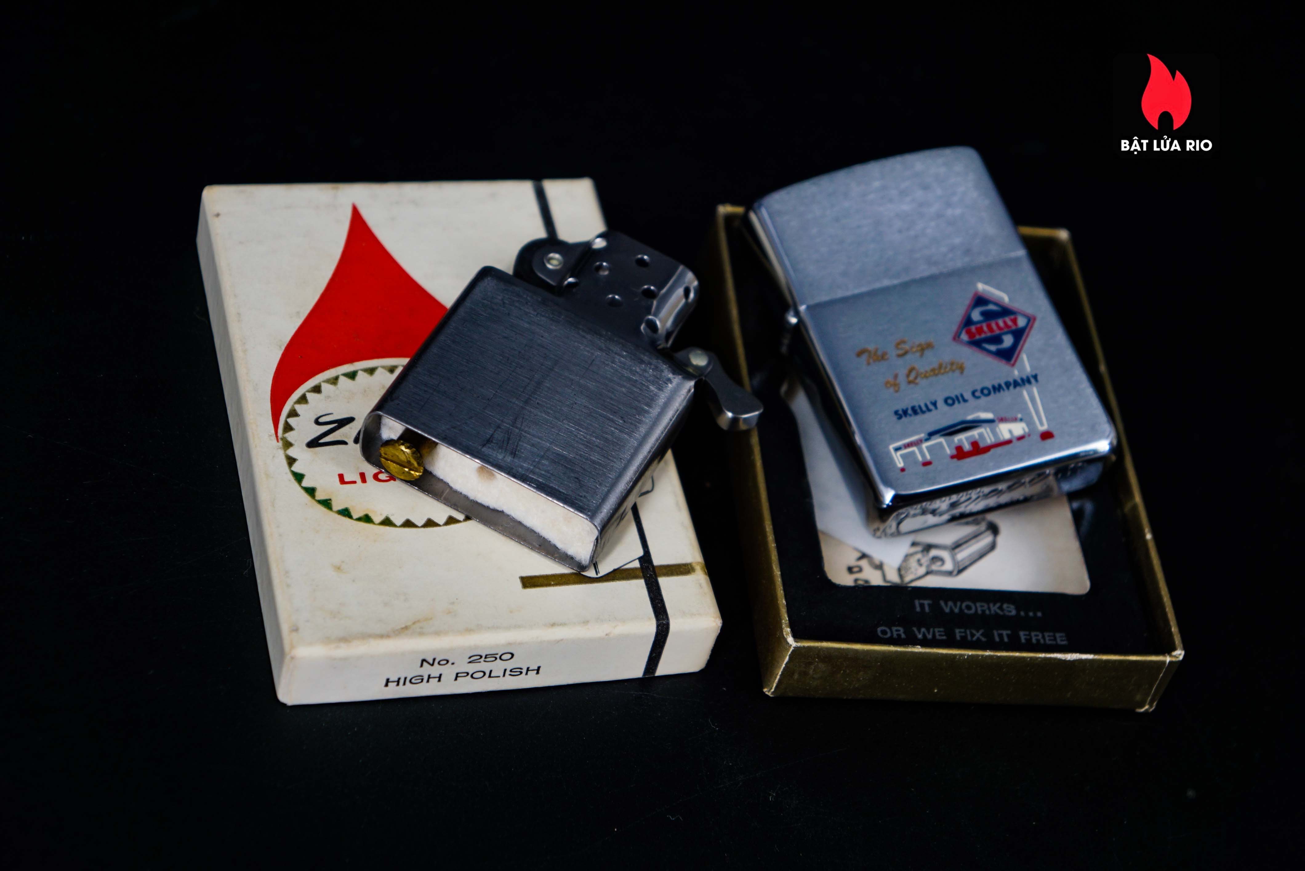 Zippo Xưa 1966 – Skelly Oil Company 5