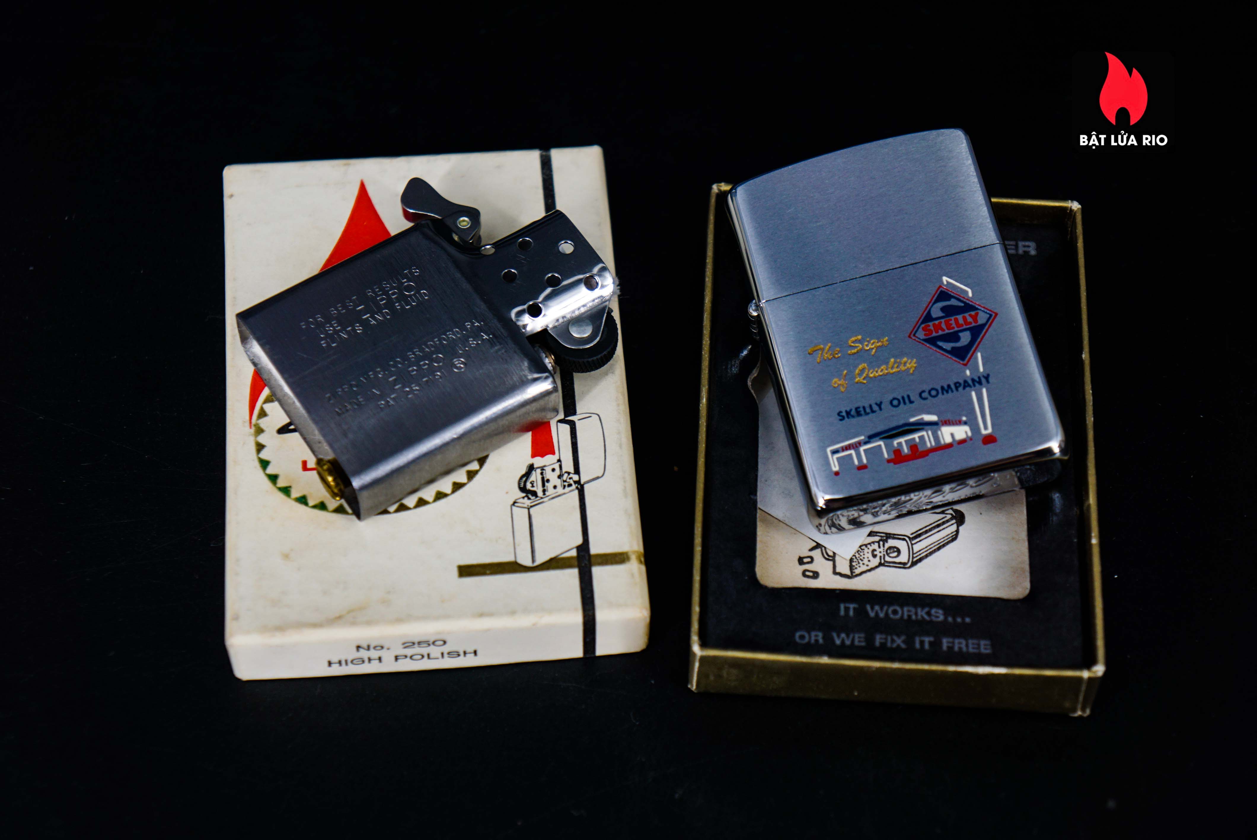 Zippo Xưa 1966 – Skelly Oil Company 6