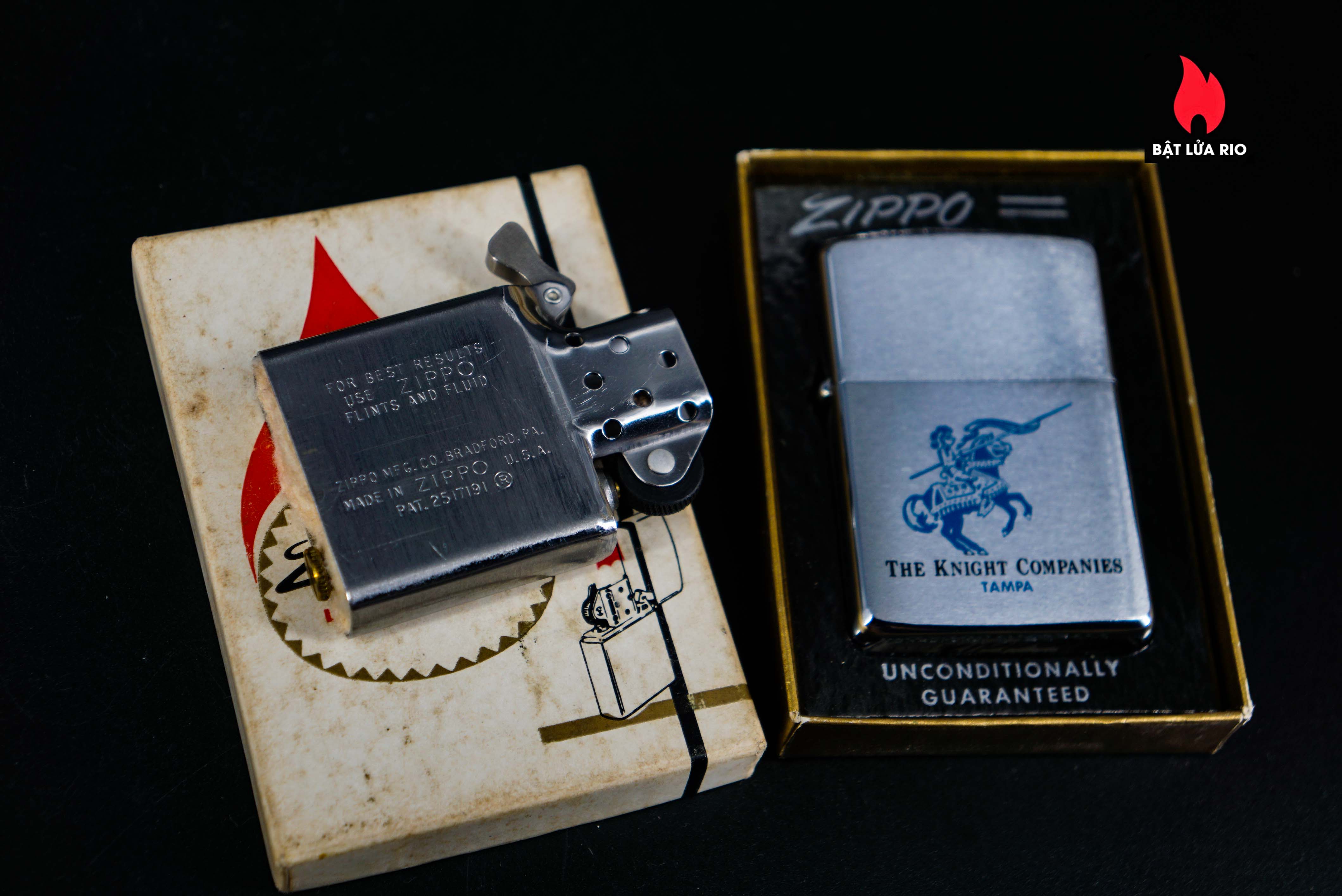 Zippo Xưa 1966 – The Knight Companies 30 Zippo Xưa 1966 – The Knight Companies 8