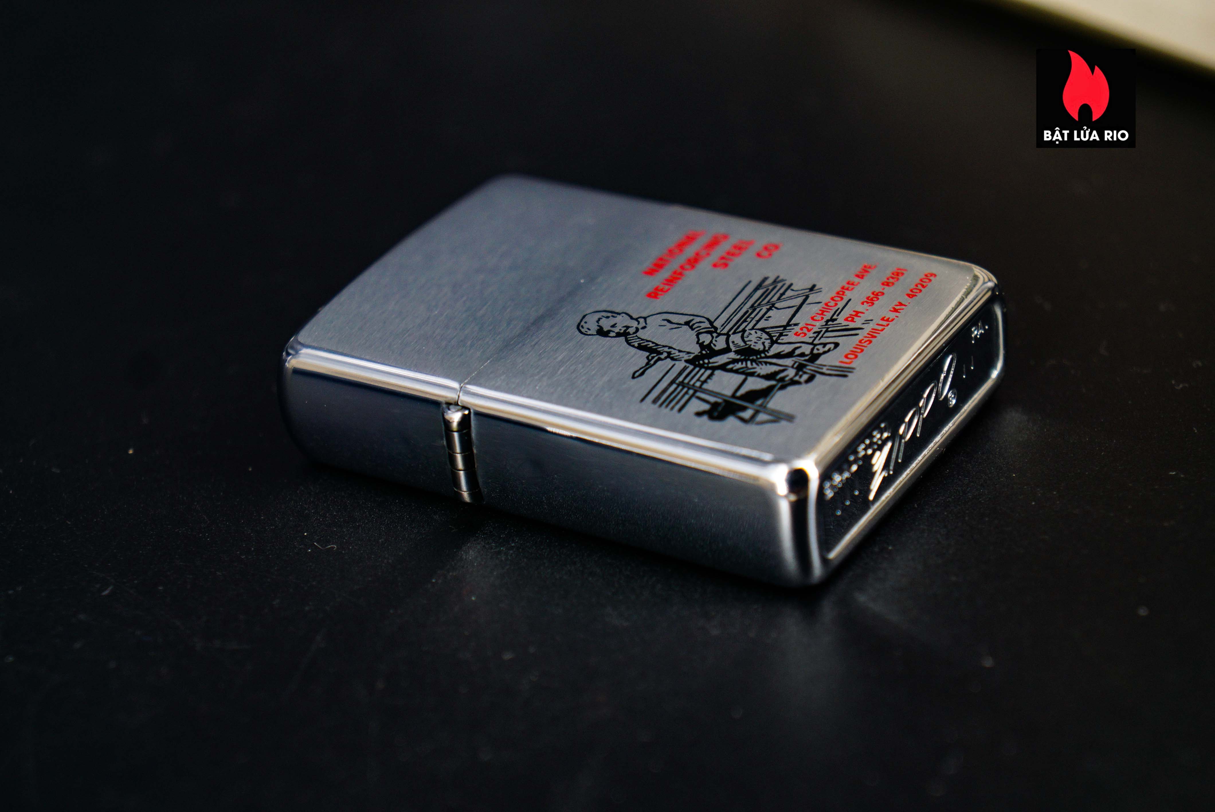Zippo Xưa 1969 – National Reinforcing Steel 2