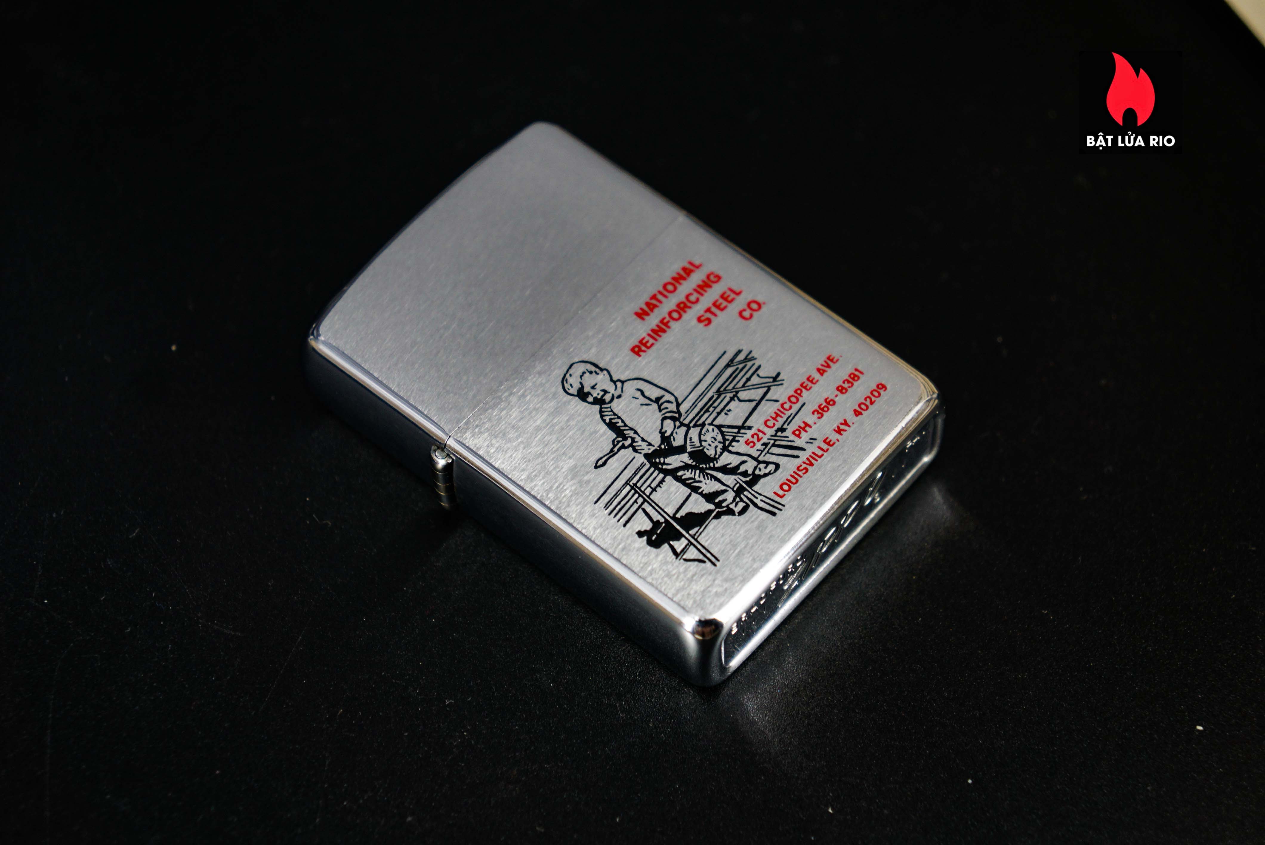 Zippo Xưa 1969 – National Reinforcing Steel 3