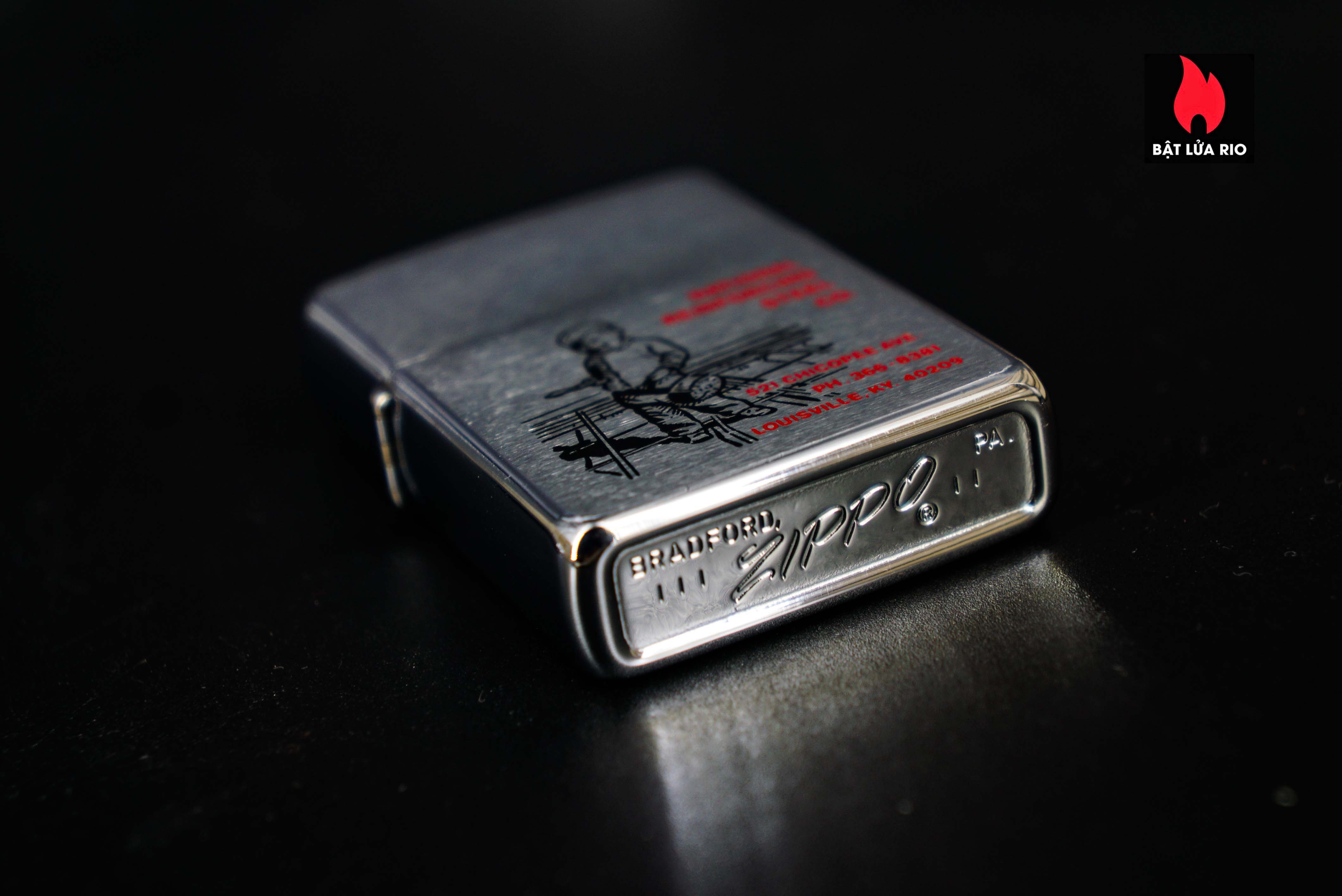 Zippo Xưa 1969 – National Reinforcing Steel 5