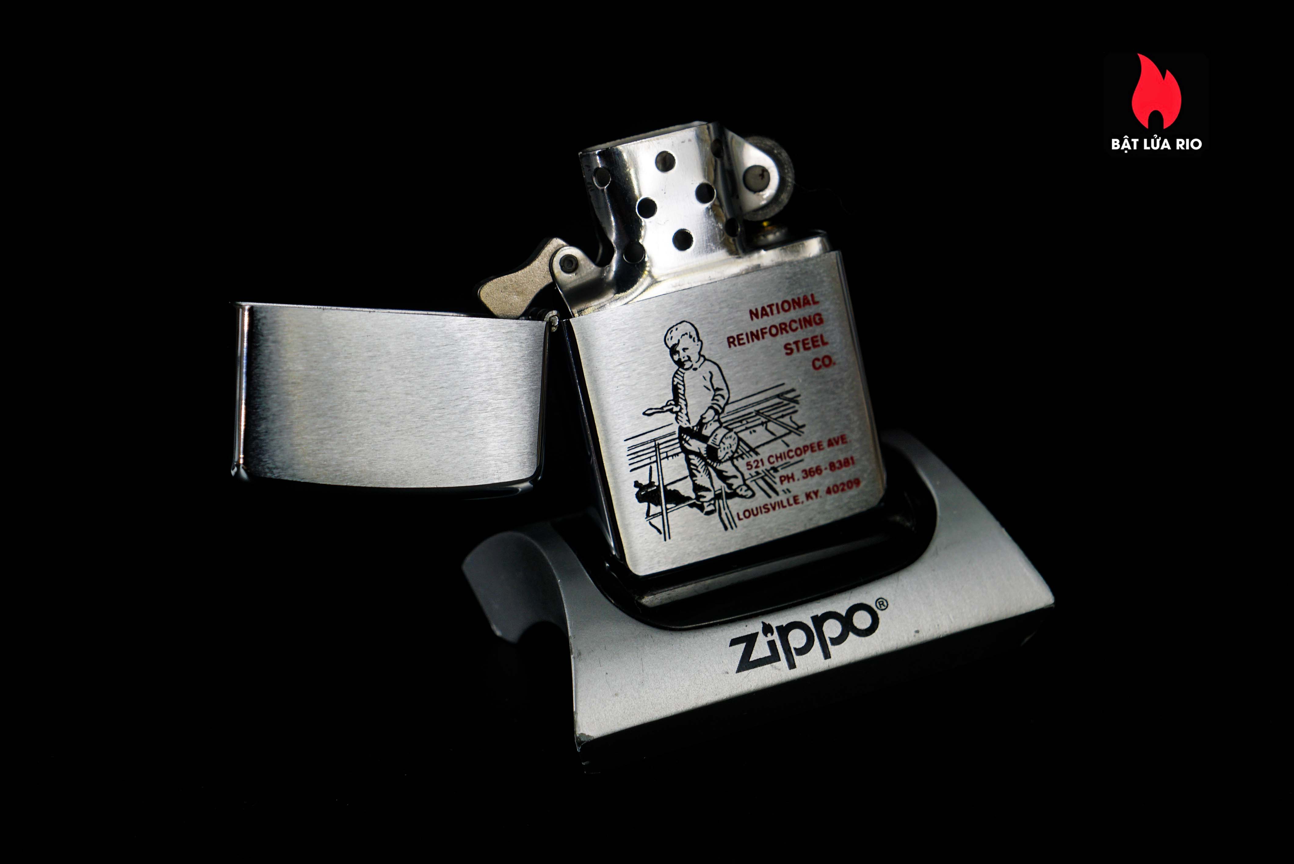 Zippo Xưa 1969 – National Reinforcing Steel 6