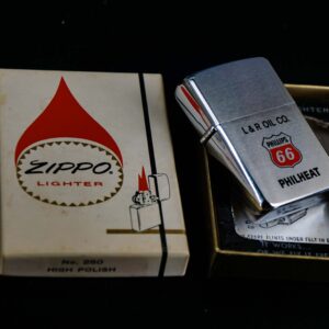 Zippo Xưa 1969 – Phillips 66 – L&R Oil 12