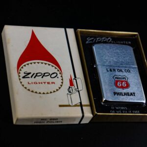 Zippo Xưa 1969 – Phillips 66 – L&R Oil 13