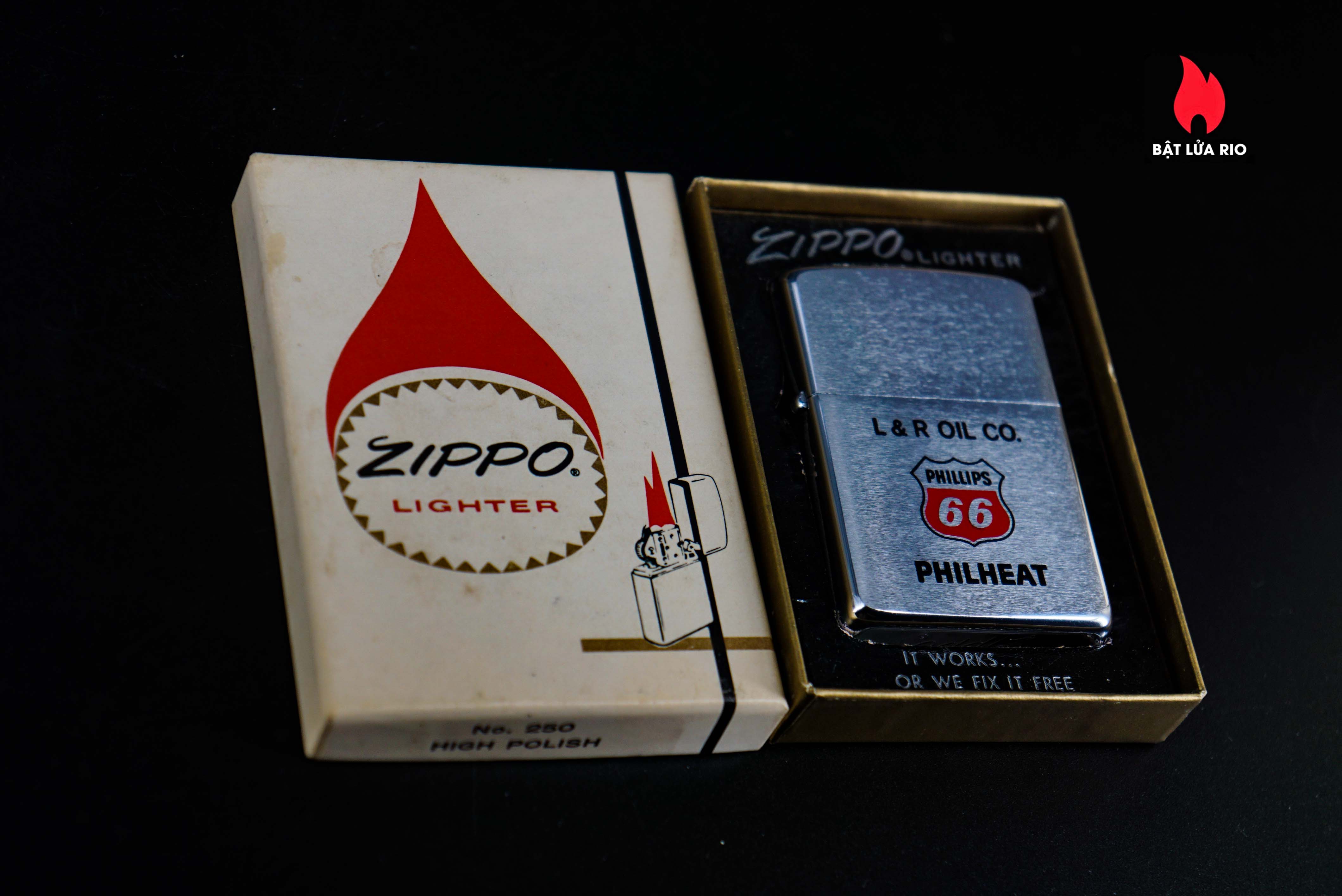 Zippo Xưa 1969 – Phillips 66 – L&R Oil 31 Zippo Xưa 1969 – Phillips 66 – L&R Oil 13
