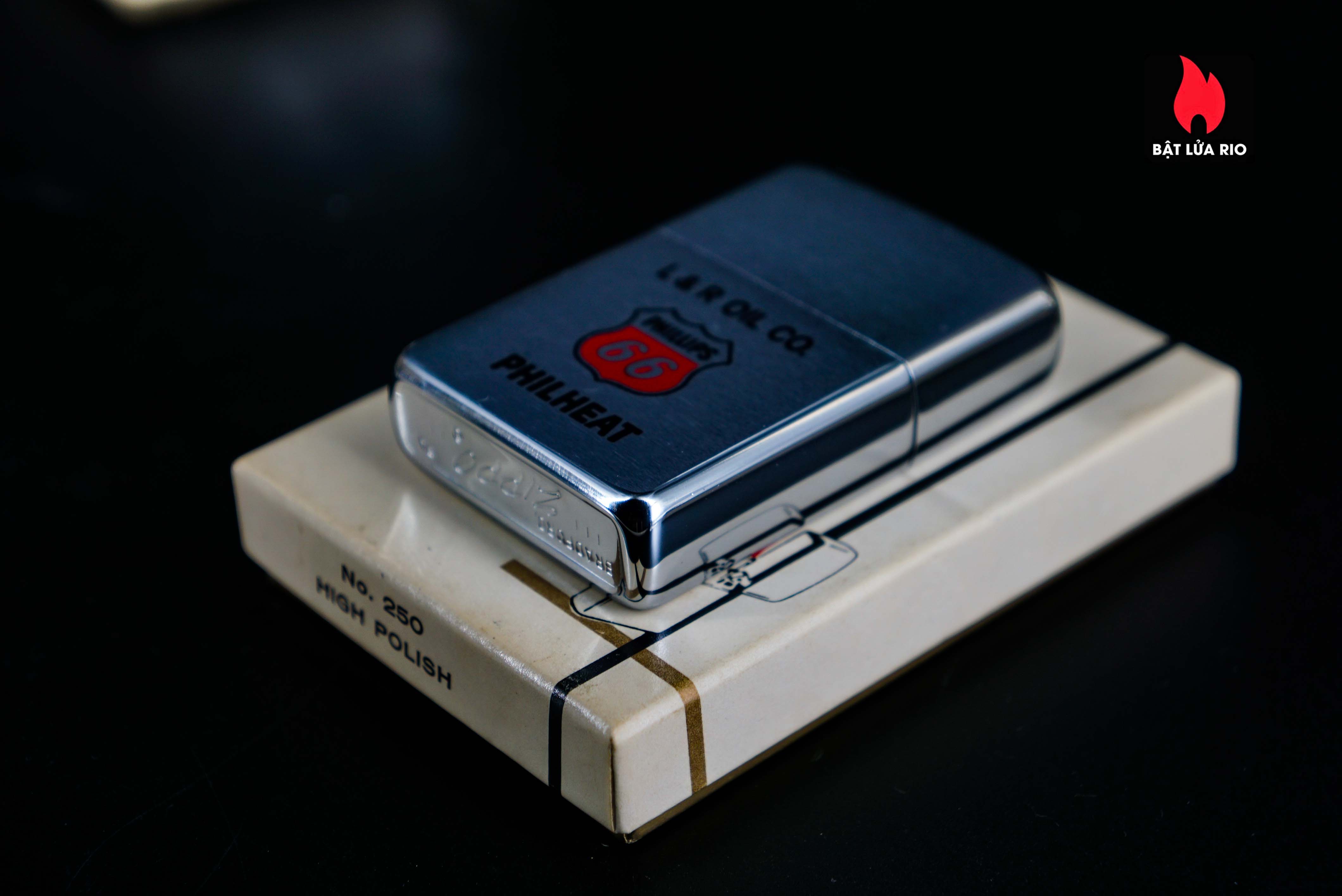 Zippo Xưa 1969 – Phillips 66 – L&R Oil 41 Zippo Xưa 1969 – Phillips 66 – L&R Oil 3
