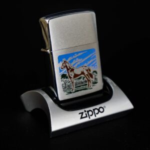 Zippo Xưa 1969 – Sport Series – Horse - Color Graphics