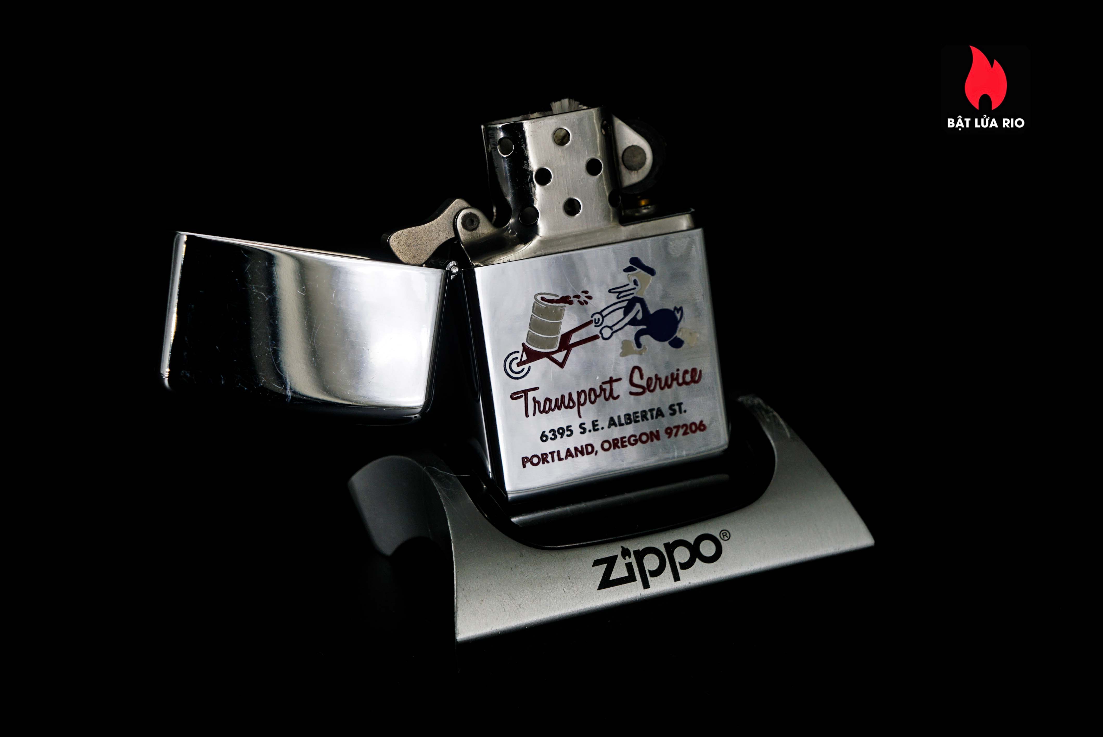 Zippo Xưa 1970 – Transport Service 13