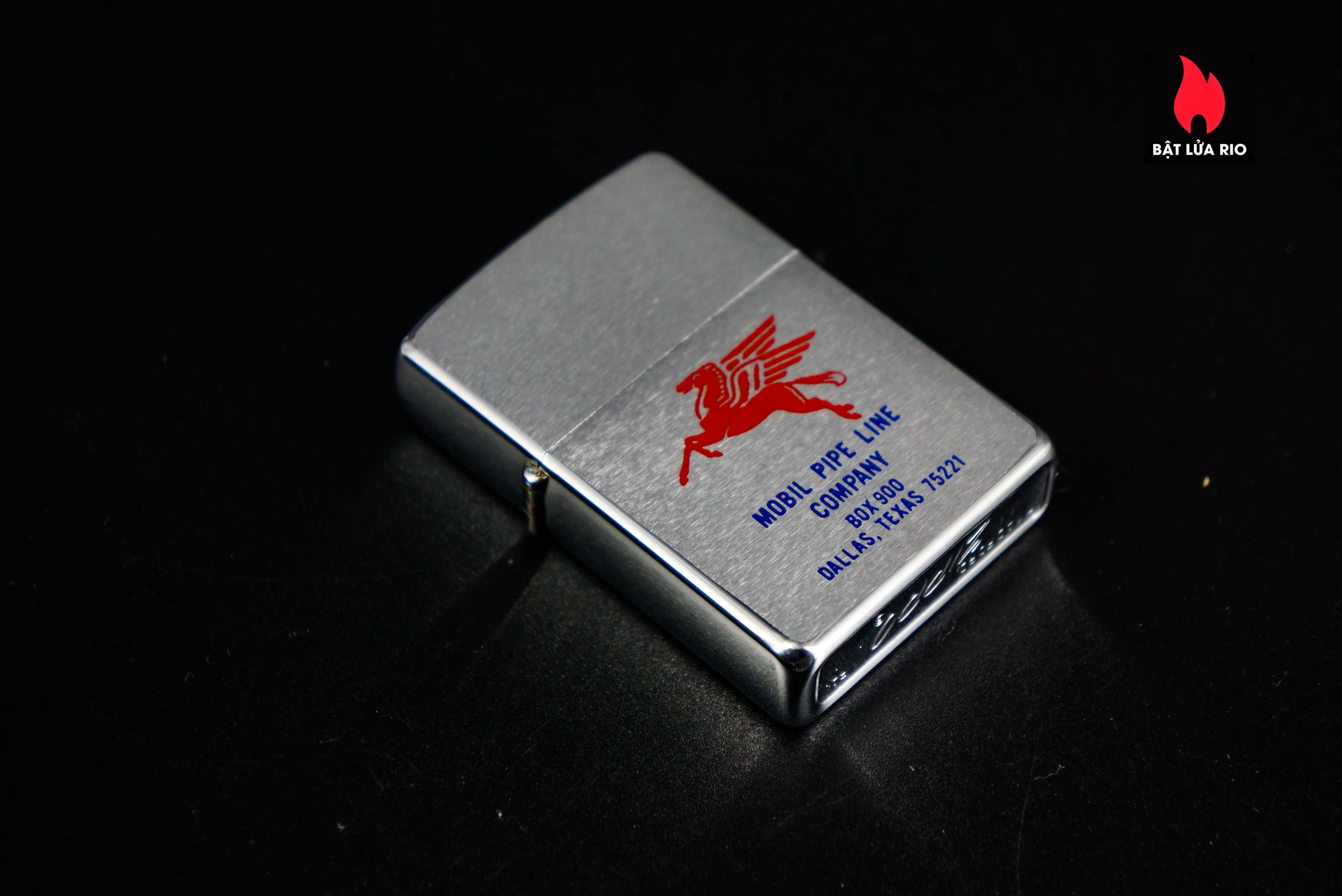 Zippo Xưa 1971 – Mobil Pipe Line 30 Zippo Xưa 1971 – Mobil Pipe Line 12