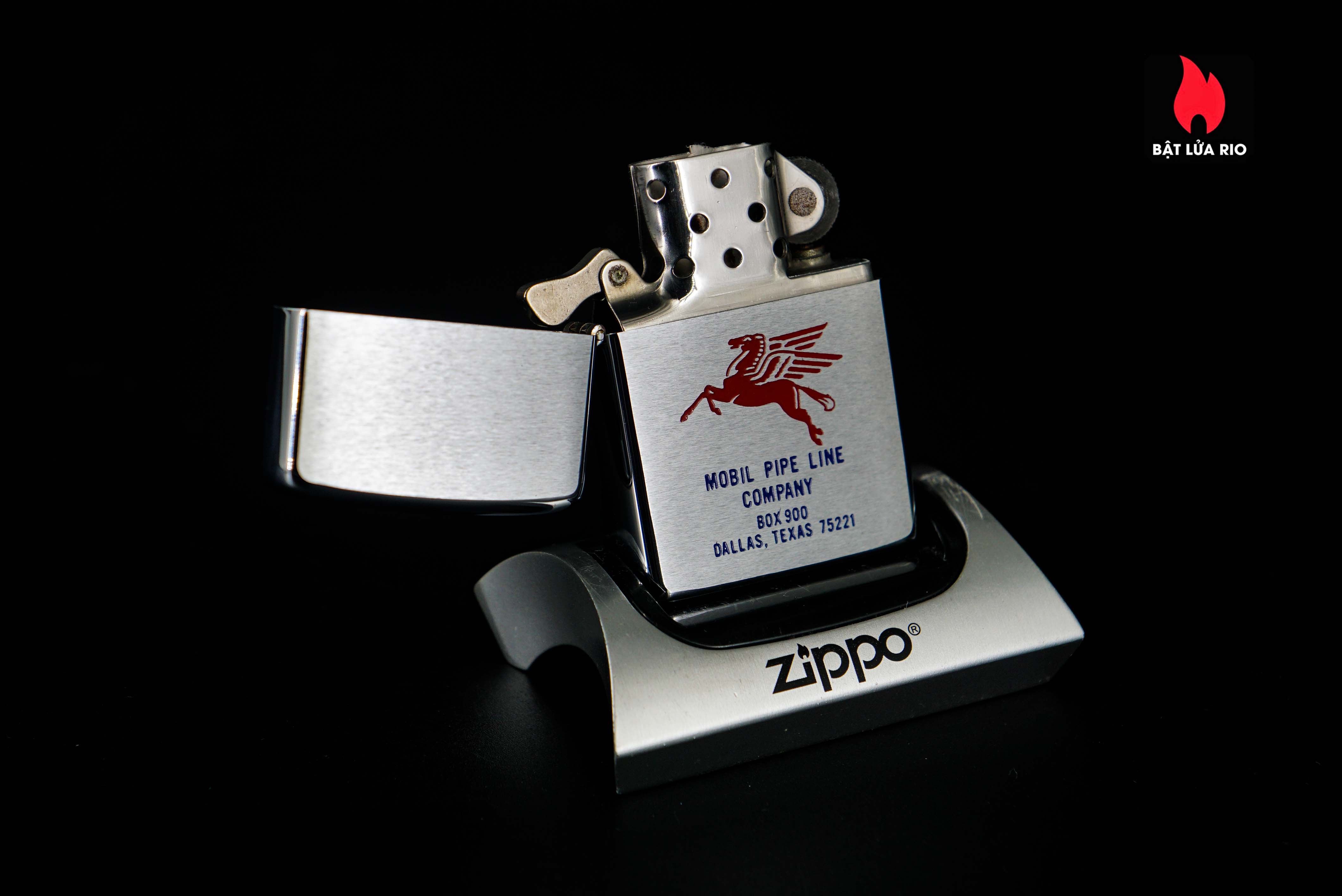 Zippo Xưa 1971 – Mobil Pipe Line 29 Zippo Xưa 1971 – Mobil Pipe Line 13