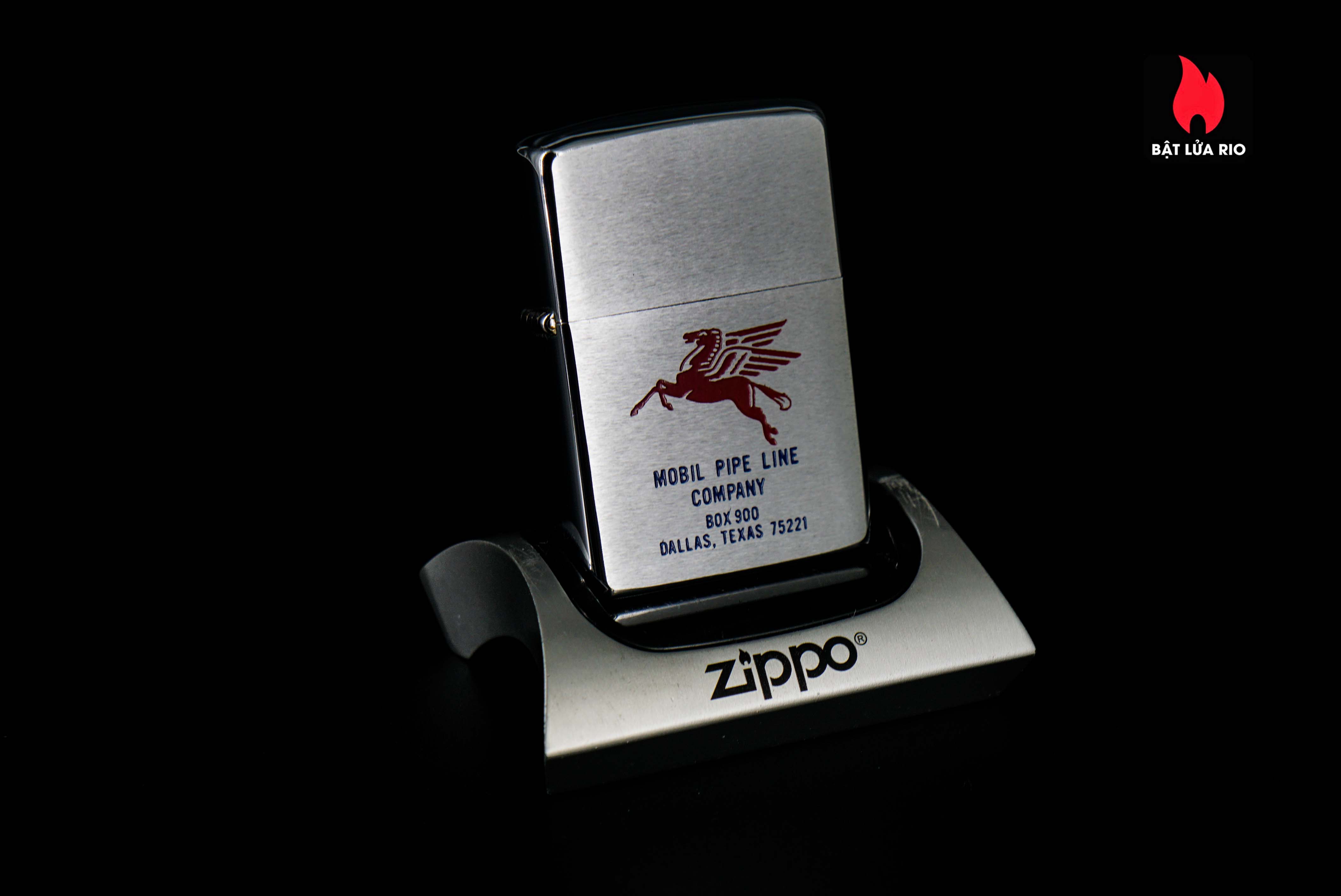 Zippo Xưa 1971 – Mobil Pipe Line 28 Zippo Xưa 1971 – Mobil Pipe Line