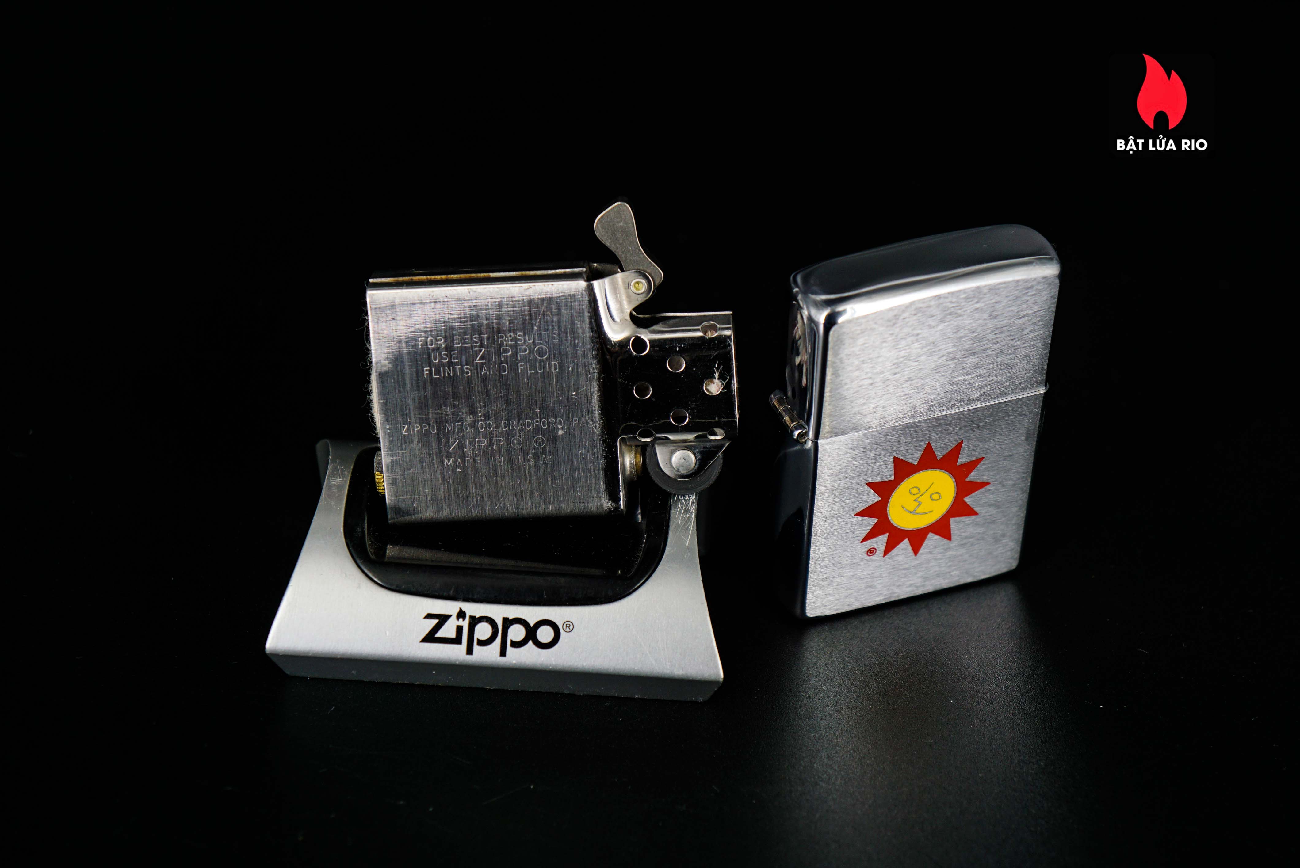 Zippo Xưa 1974 – Sunshine Fresh From Idlenot Dairies 5