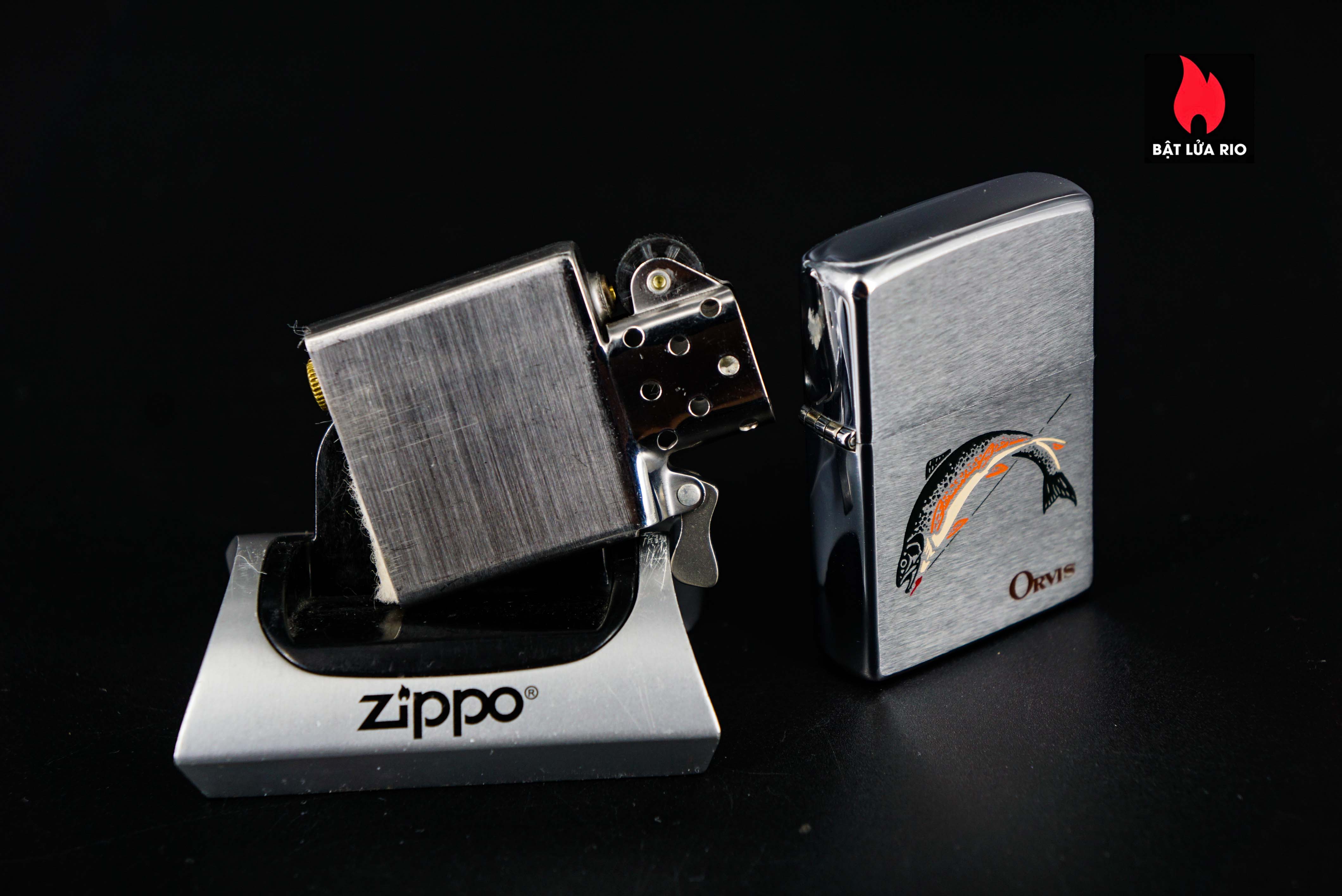 Zippo Xưa 1975 – Orvis 44 Zippo Xưa 1975 – Orvis 1
