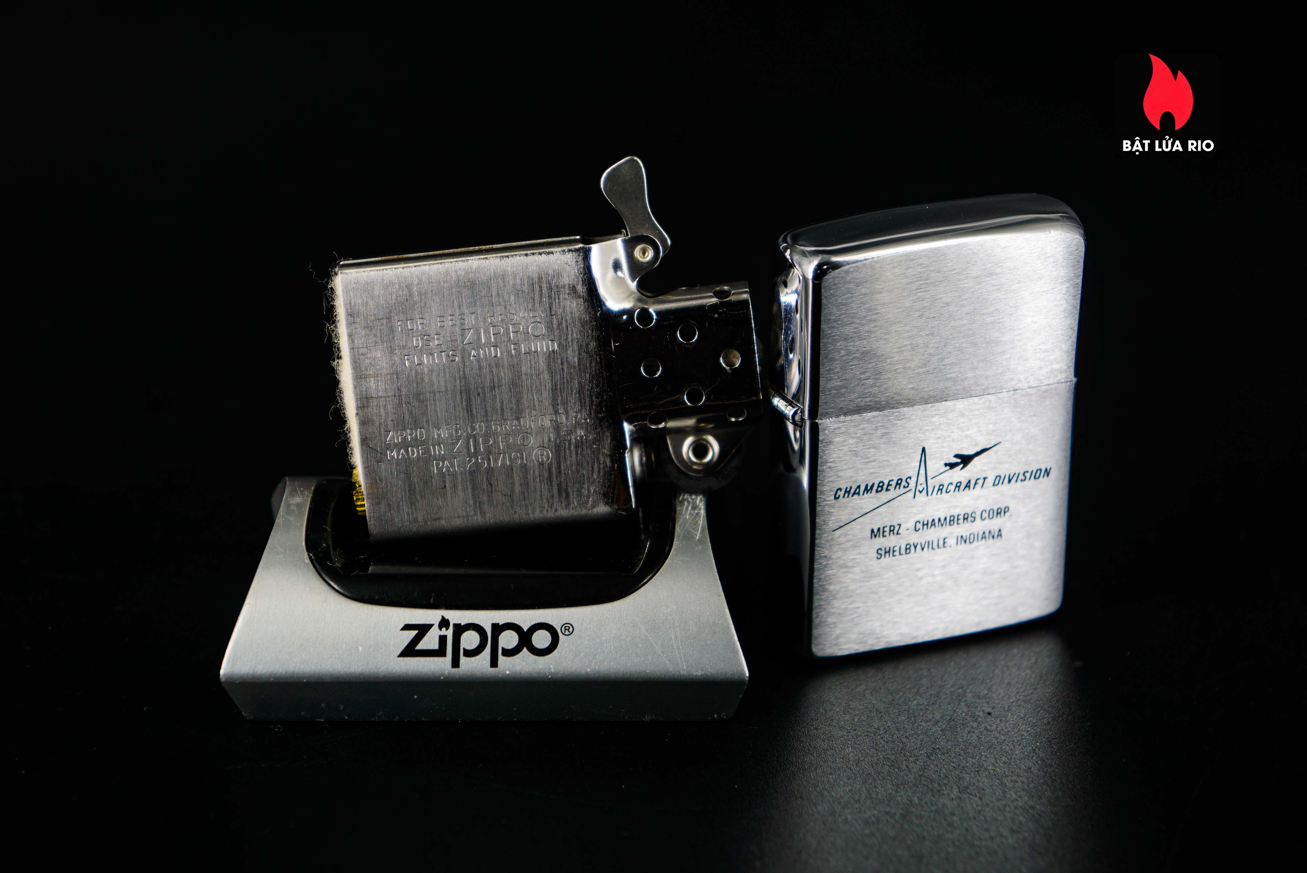 Zippo Xưa 1961 – Chambers Aircraft Division 48 Zippo Xưa 1961 – Chambers Aircraft Division 3