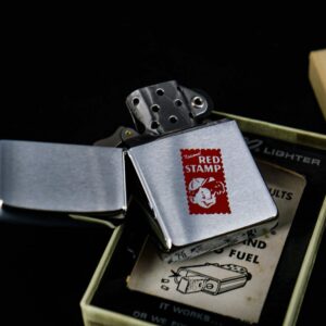Zippo Xưa 1961 – National Red Stamp 8