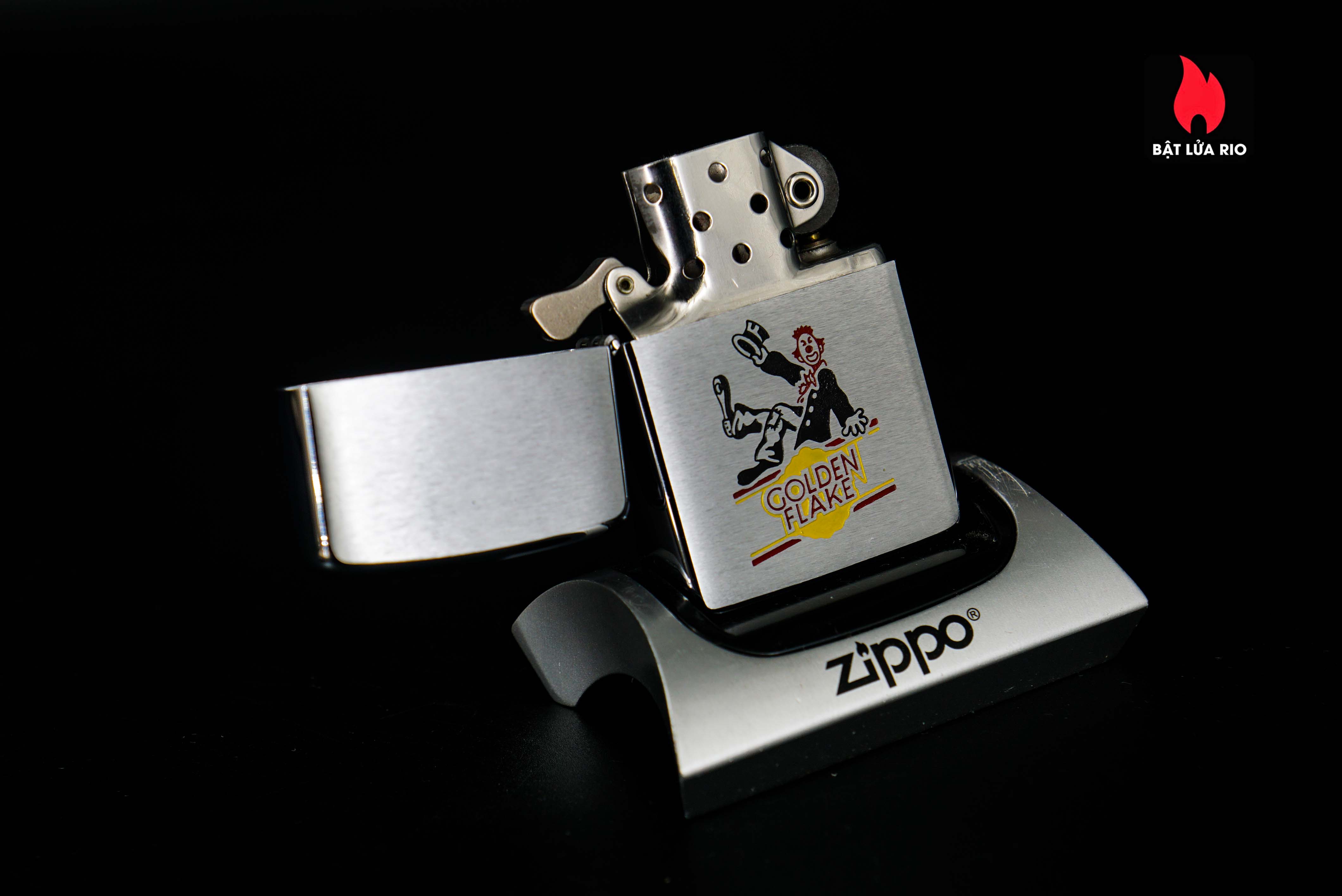 Zippo Xưa 1963 – Golden Flake 34 Zippo Xưa 1963 – Golden Flake 5
