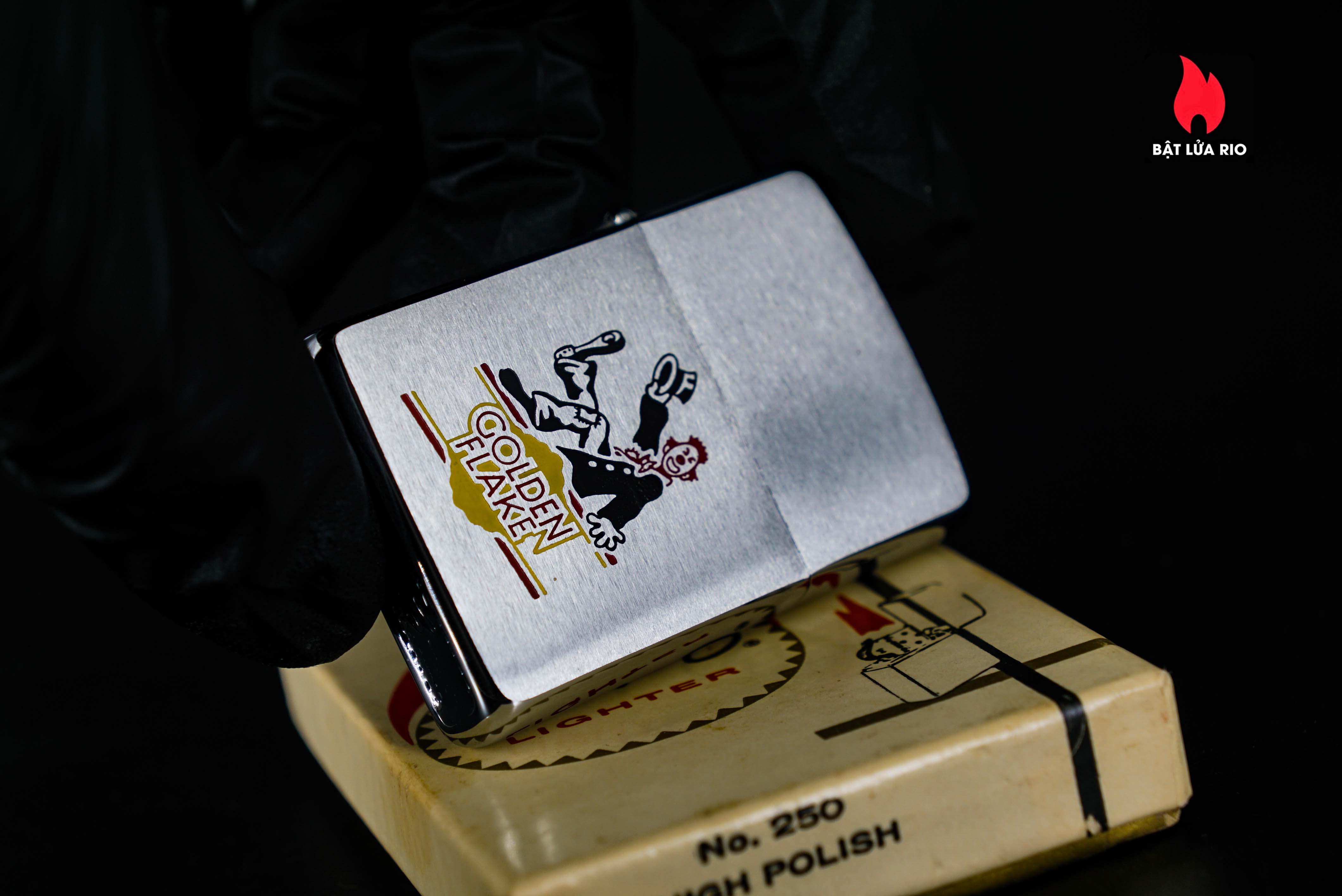 Zippo Xưa 1963 – Golden Flake 32 Zippo Xưa 1963 – Golden Flake 6