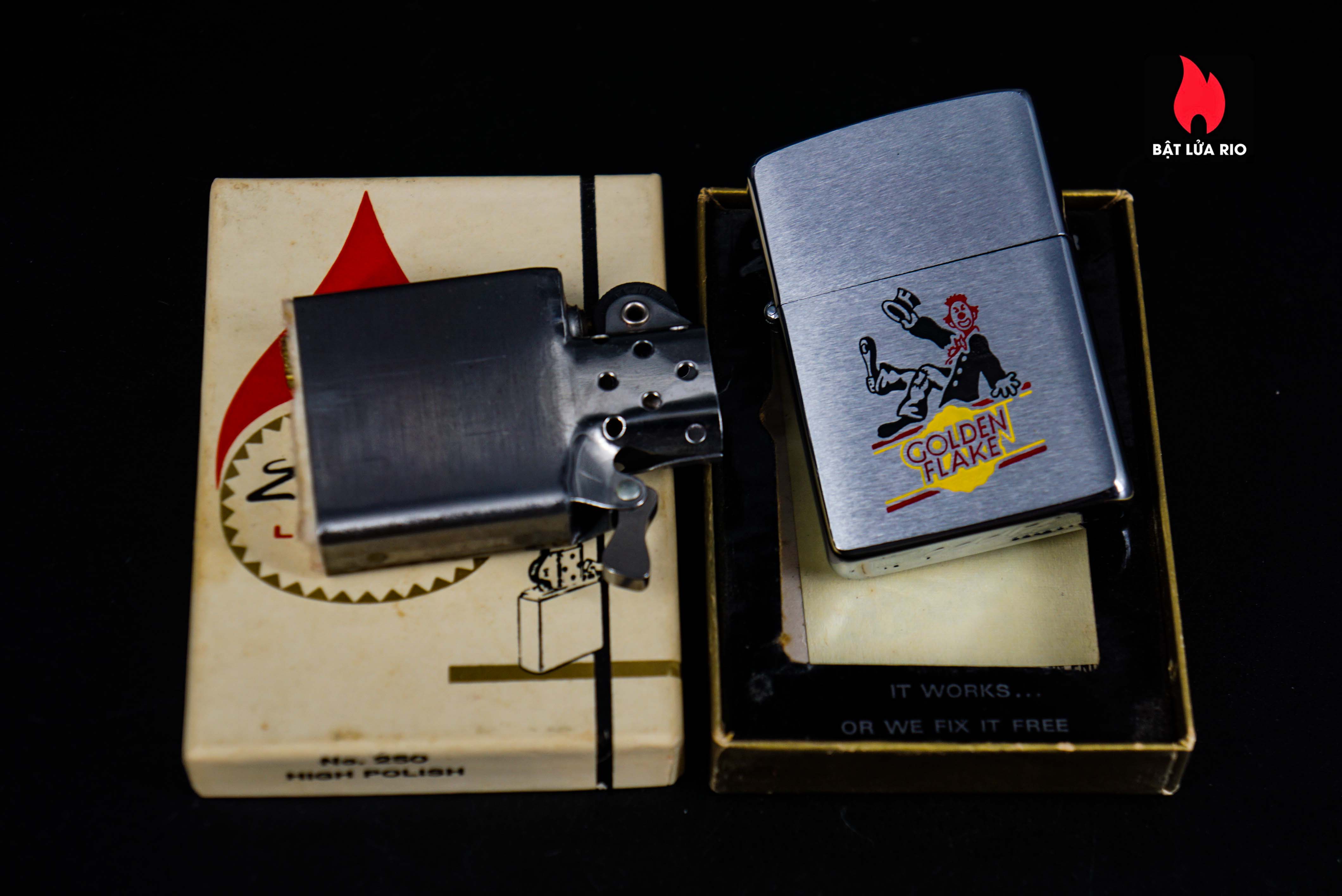 Zippo Xưa 1963 – Golden Flake 29 Zippo Xưa 1963 – Golden Flake 9