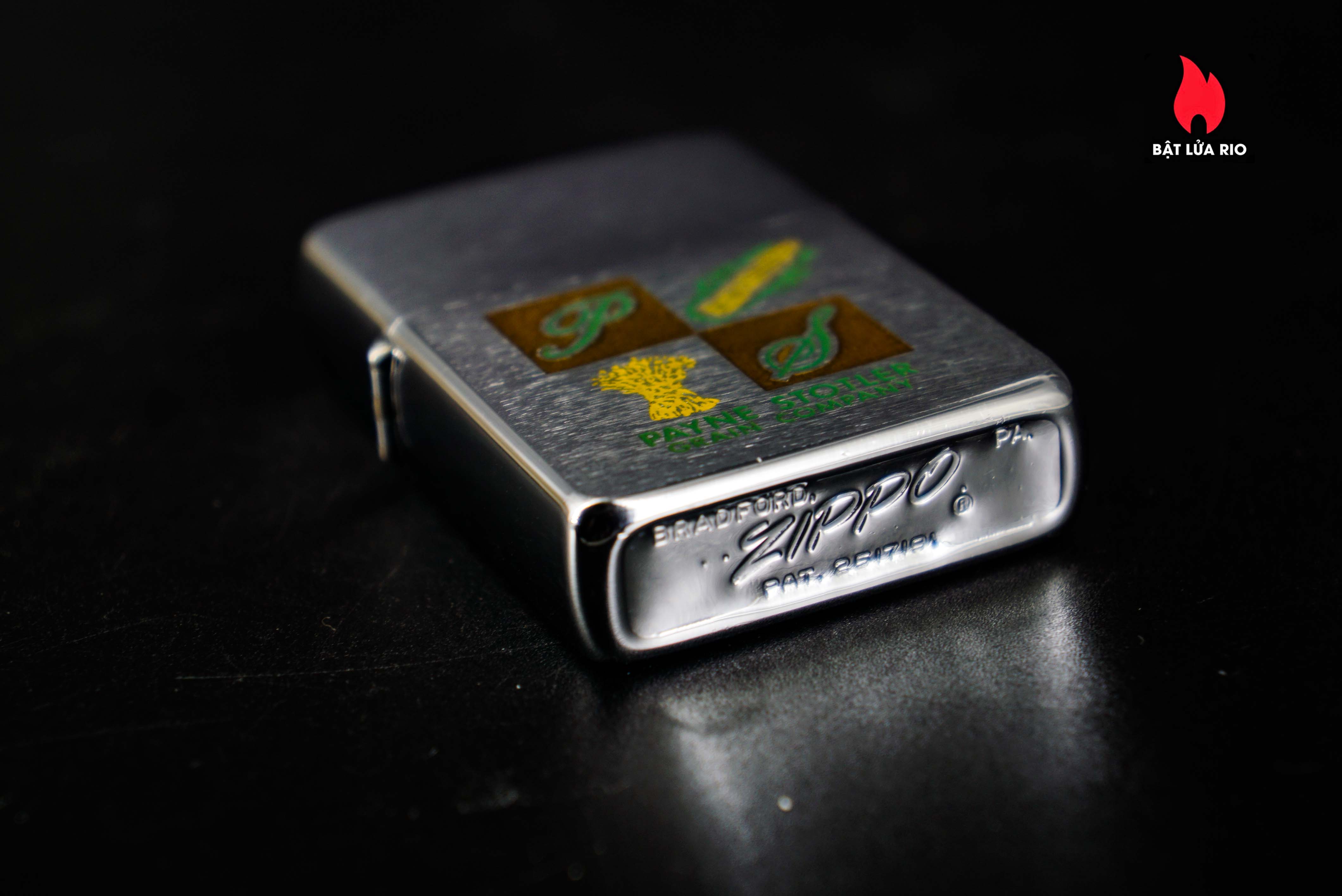 Zippo Xưa 1963 – Payne Stotler Grain 1