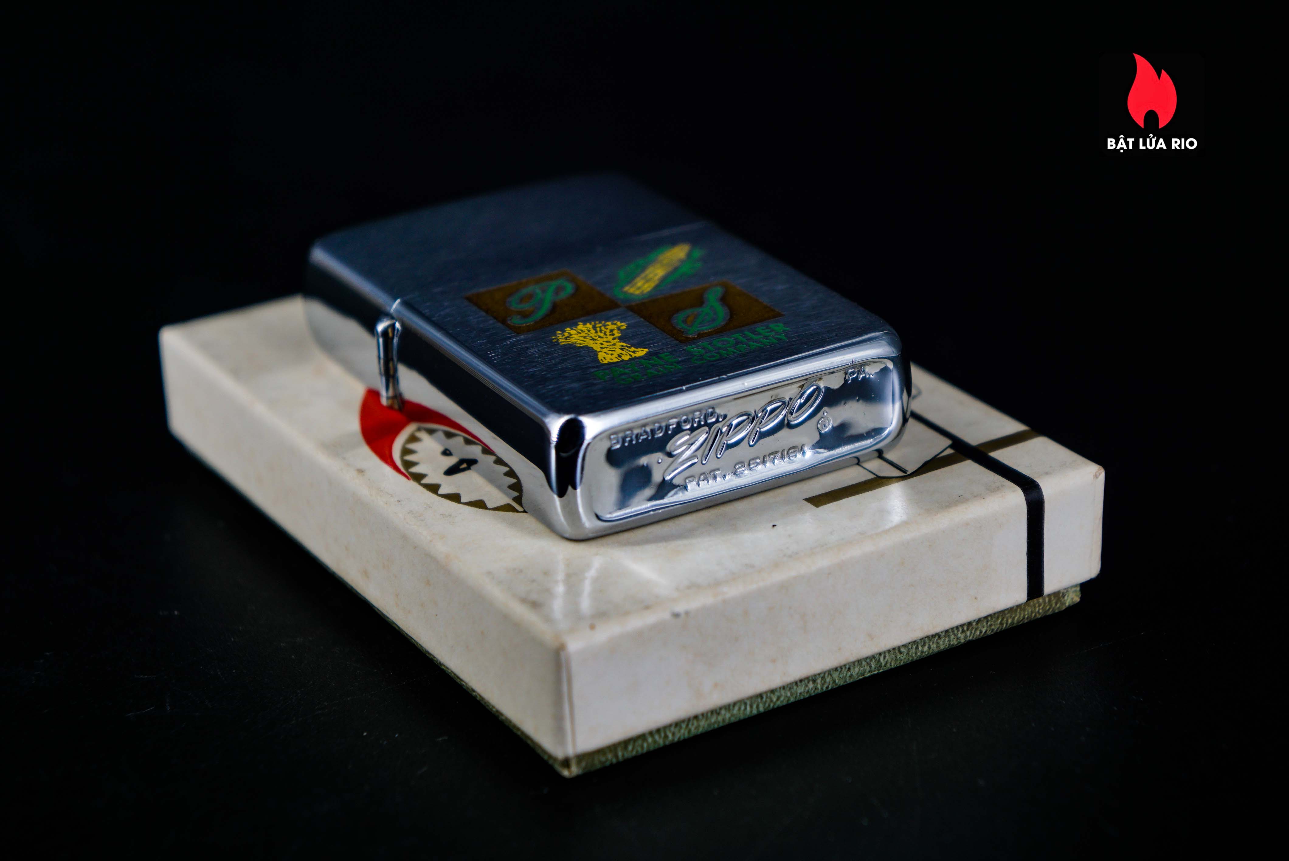Zippo Xưa 1963 – Payne Stotler Grain 5