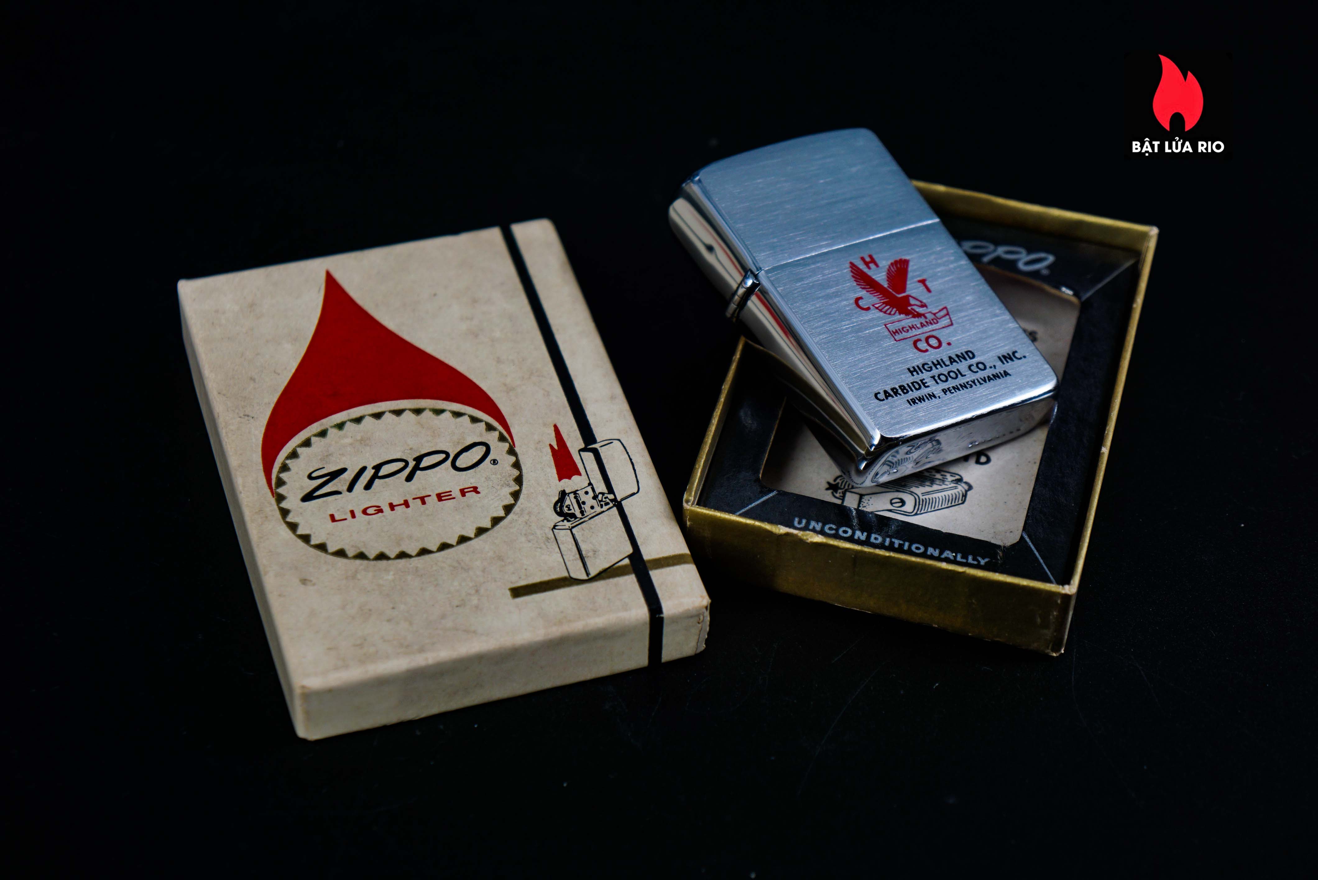 Zippo Xưa 1964 – Highland Carbide Tool 32 Zippo Xưa 1964 – Highland Carbide Tool 12