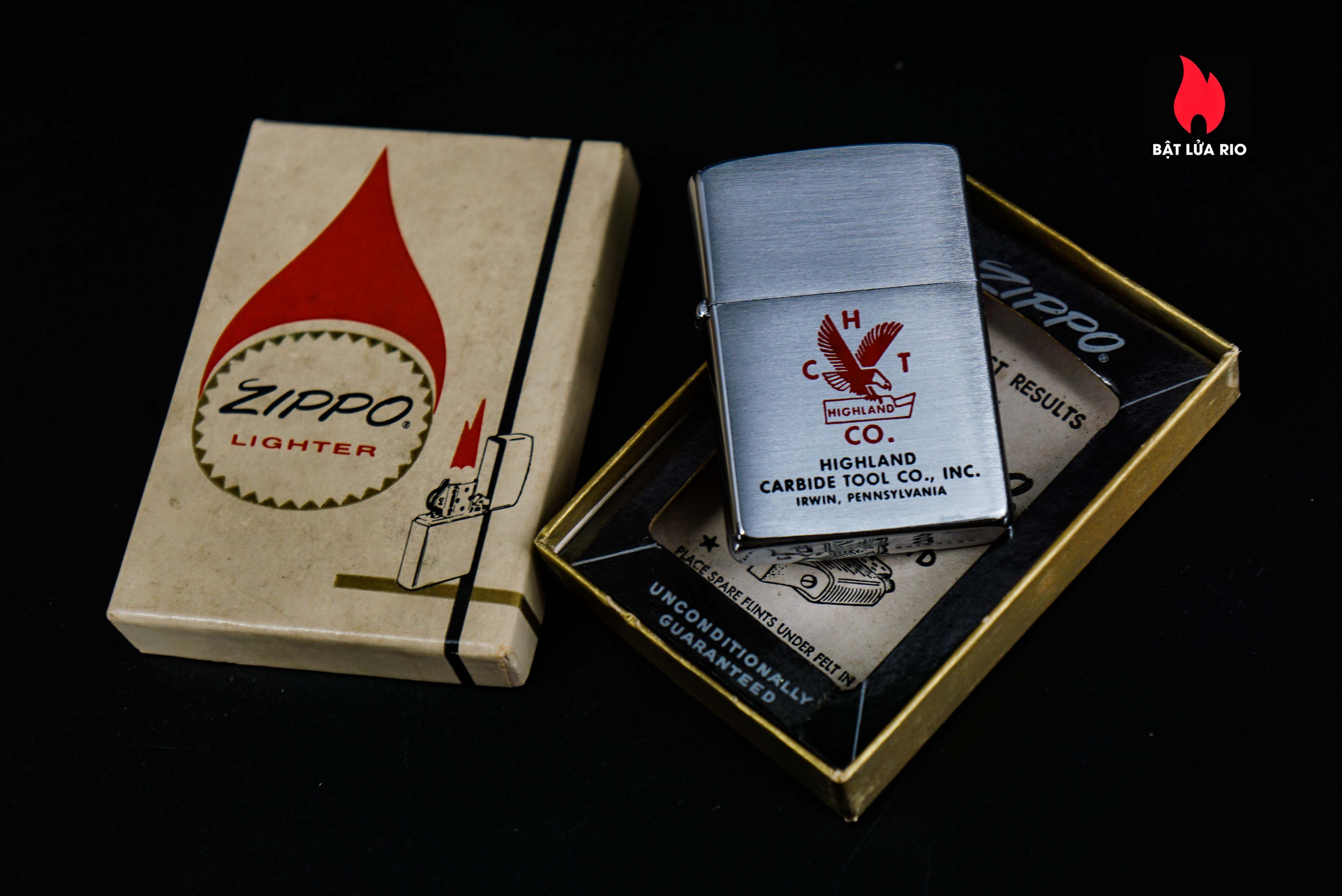 Zippo Xưa 1964 – Highland Carbide Tool 31 Zippo Xưa 1964 – Highland Carbide Tool 13