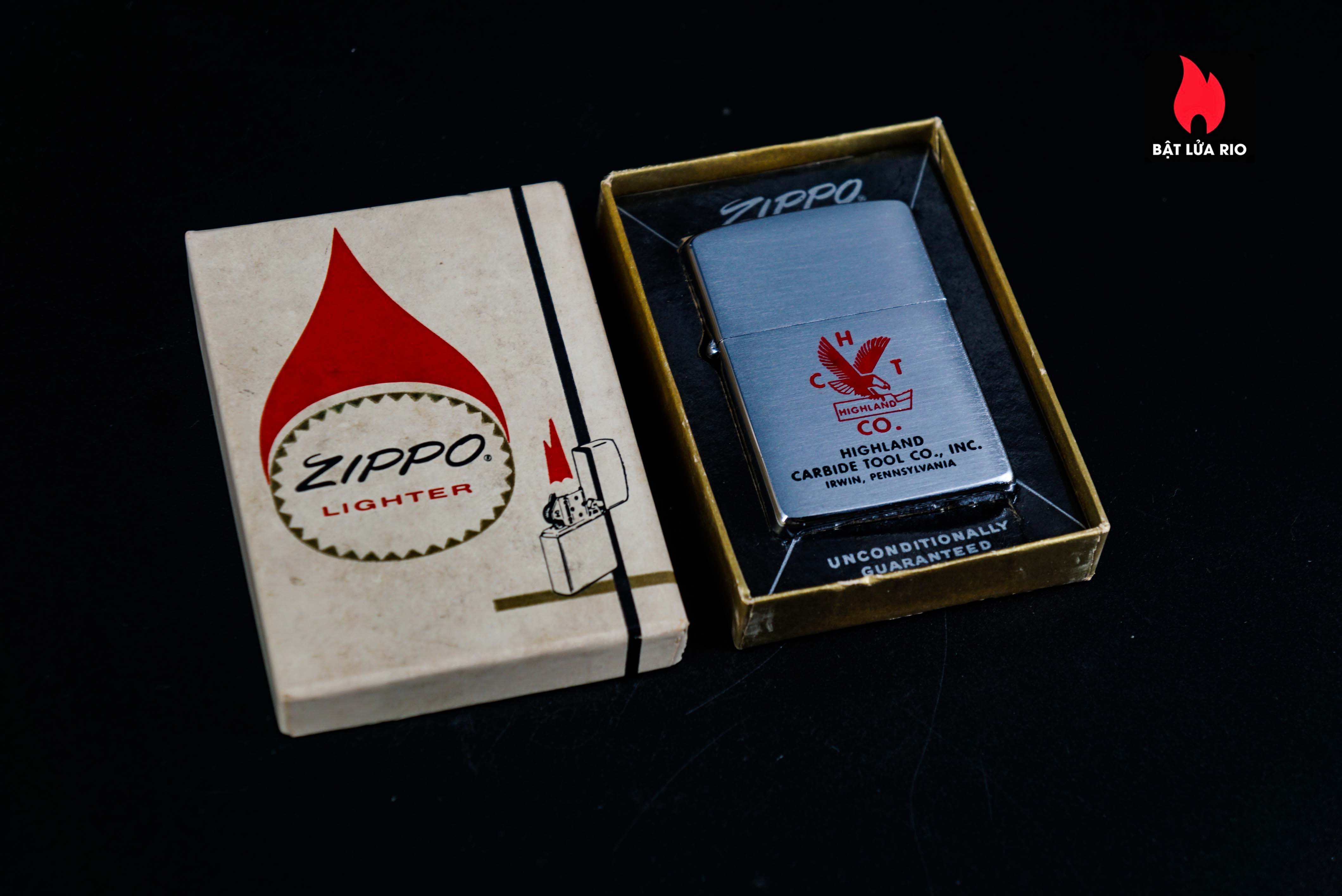 Zippo Xưa 1964 – Highland Carbide Tool 30 Zippo Xưa 1964 – Highland Carbide Tool 14