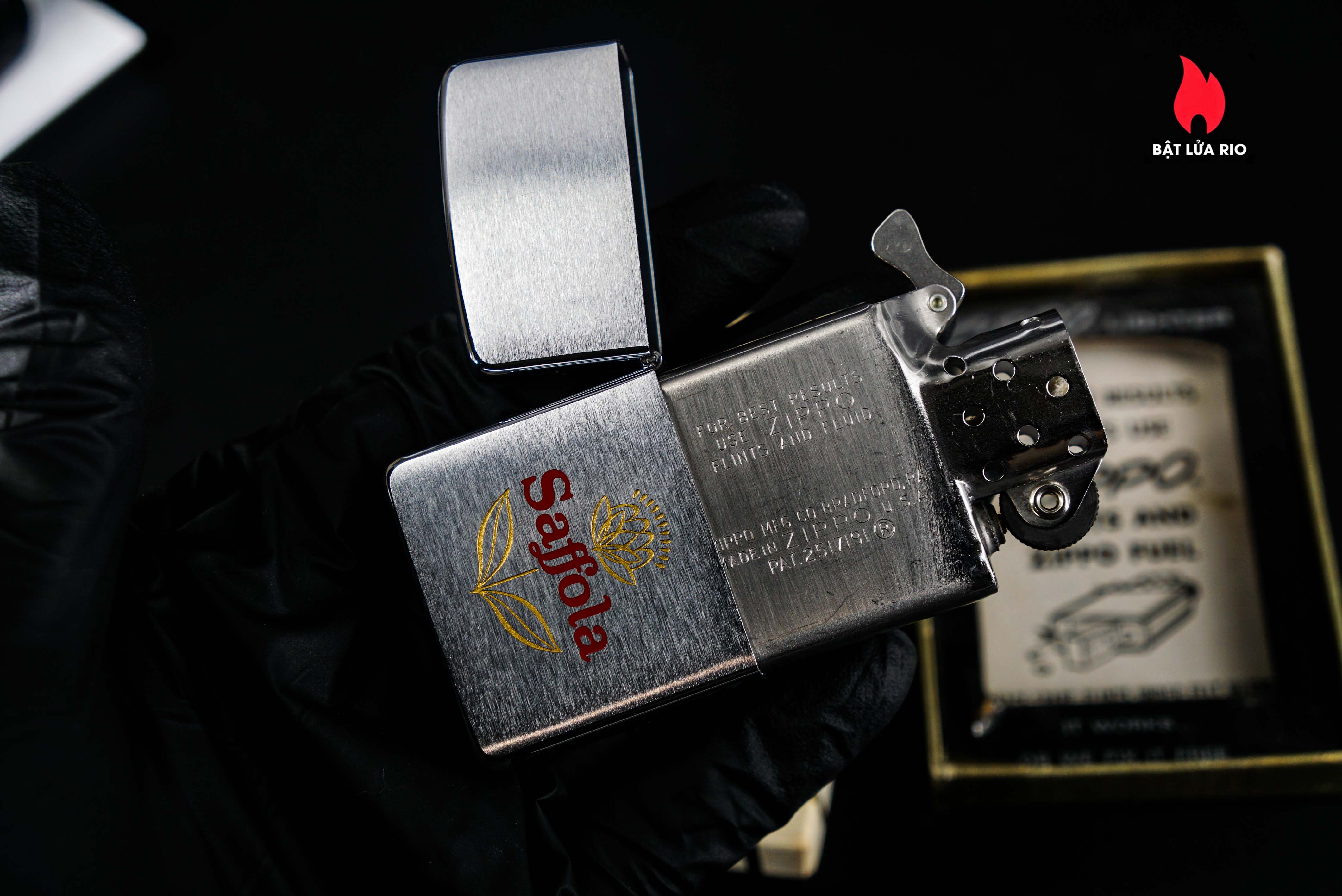Zippo Xưa 1964 – Saffola 10