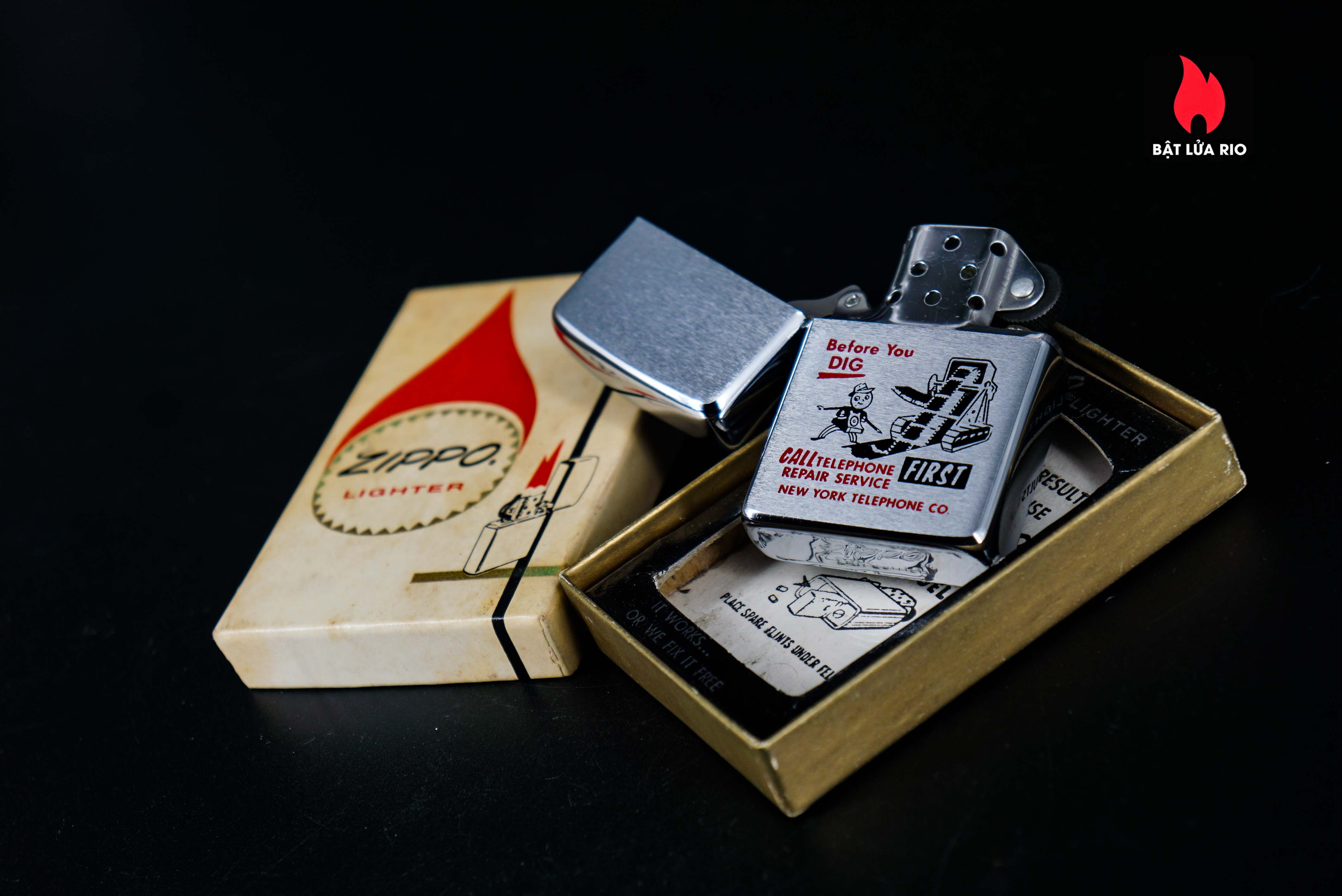 Zippo Xưa 1965 – Before You DIG 11