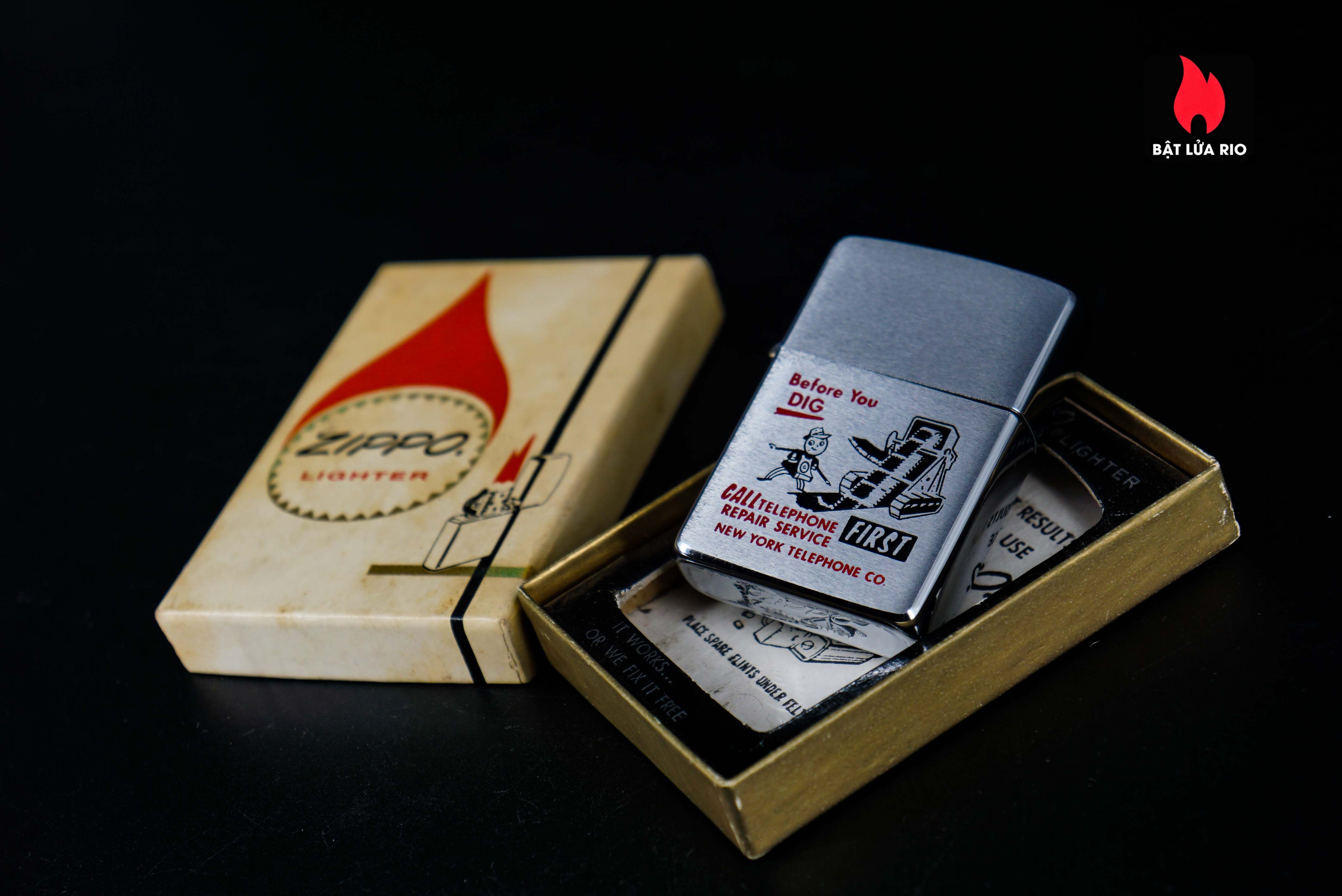 Zippo Xưa 1965 – Before You DIG 12