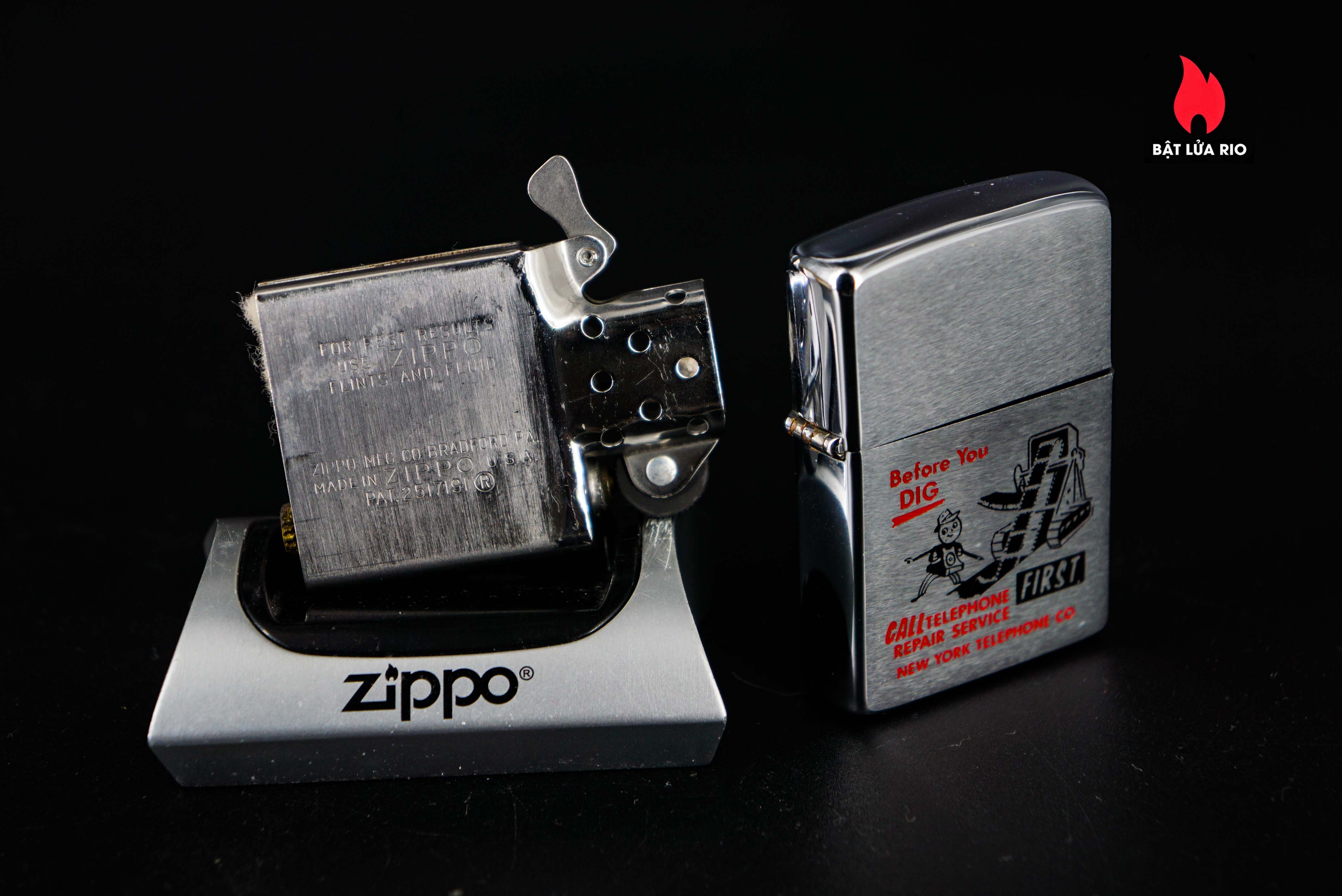 Zippo Xưa 1965 – Before You DIG 4