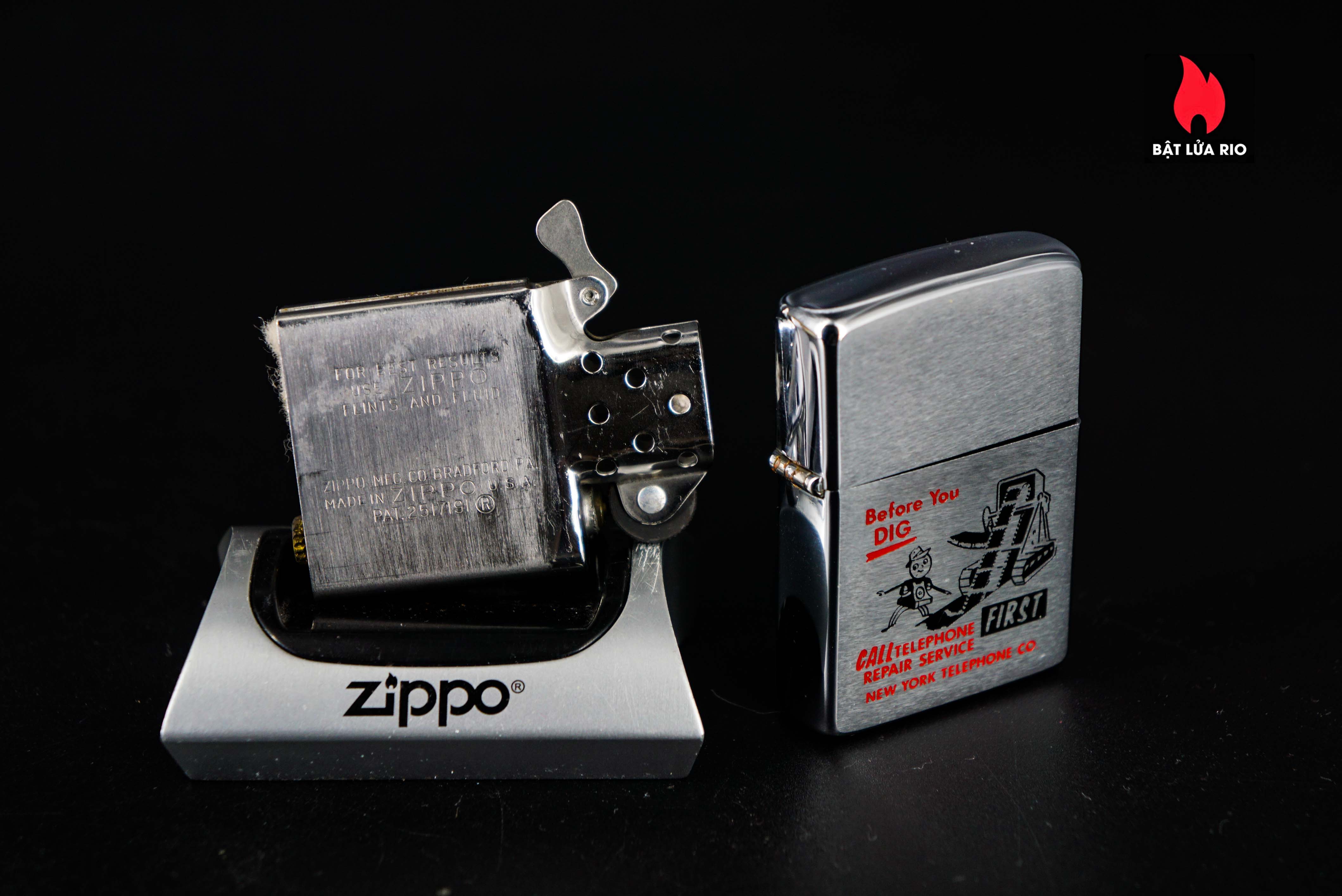 Zippo Xưa 1965 – Before You DIG 5