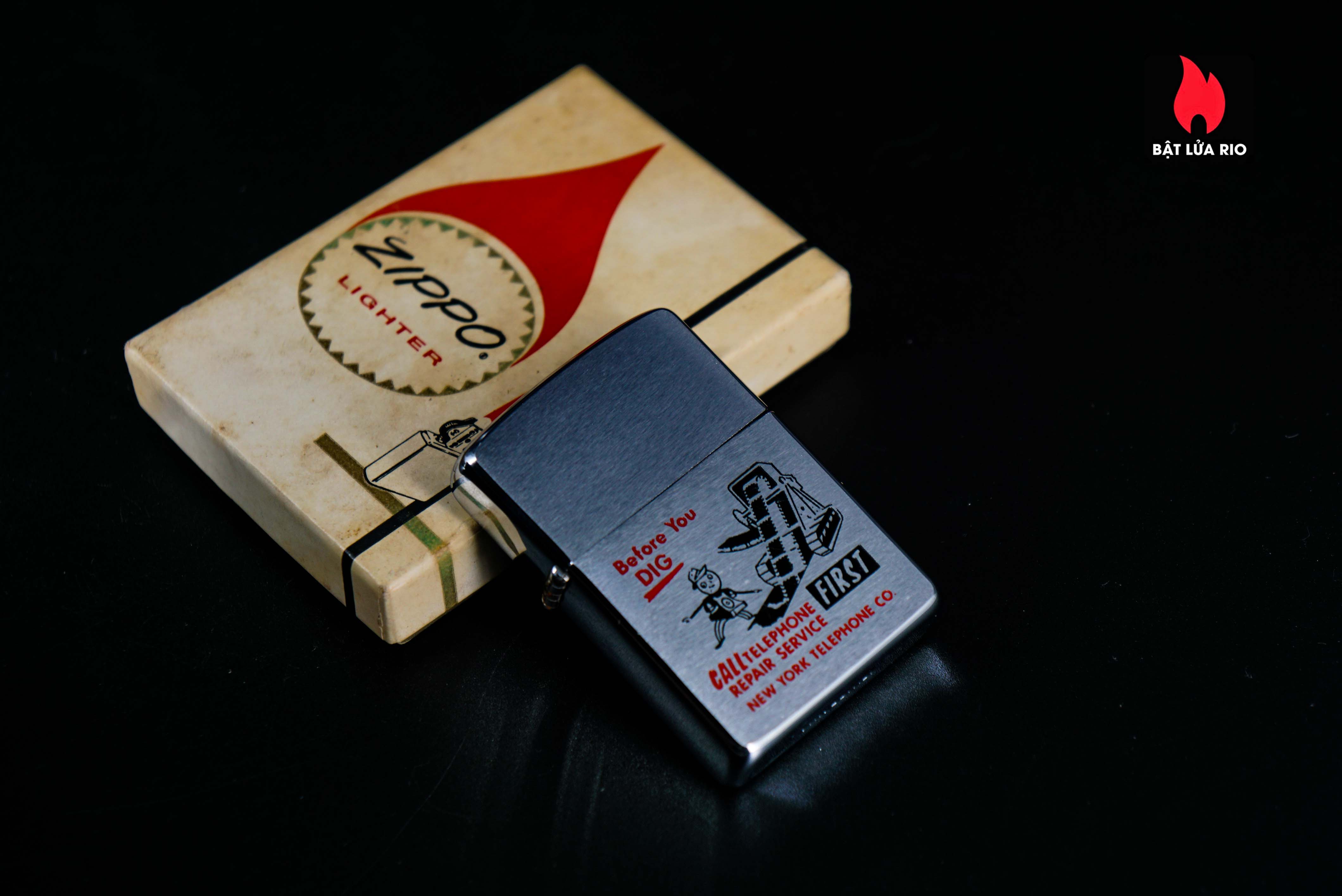 Zippo Xưa 1965 – Before You DIG 8